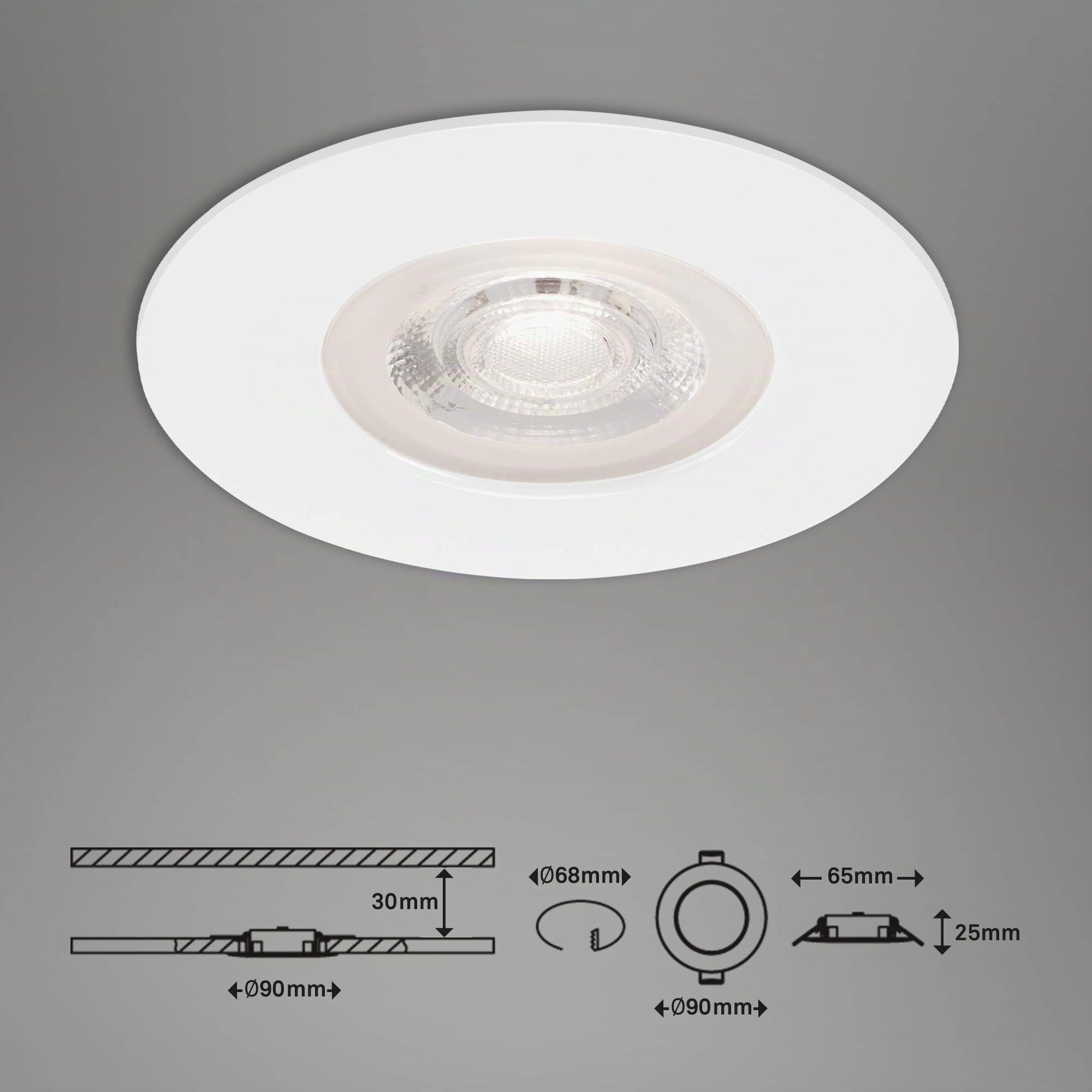 briloner-led-einbauleuchten-3er-set-9-cm-wei-dimmbar-5w-3000k-ip44 image 6