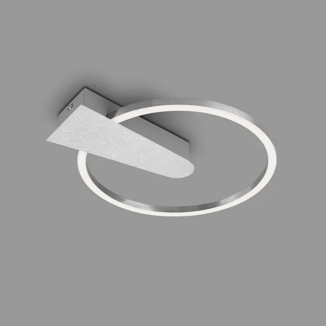 briloner-led-deckenleuchte-rund-29-5-cm-aluminium-12w-warmwei-3-stufen-dimmbar image 1