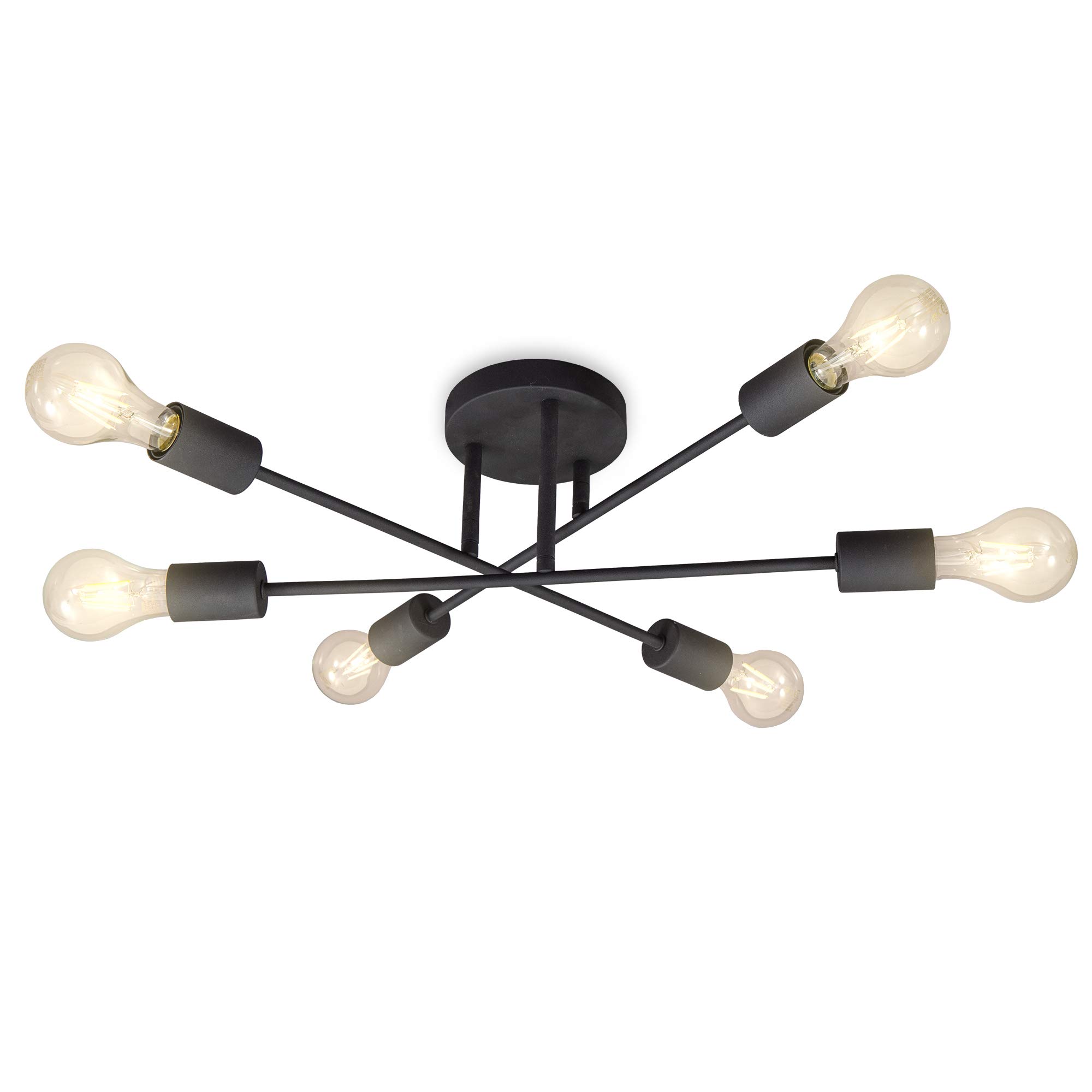briloner-b-k-licht-deckenleuchte-6-flammig-e27-vintage-54-3-x-19-2-cm-schwarz image 1