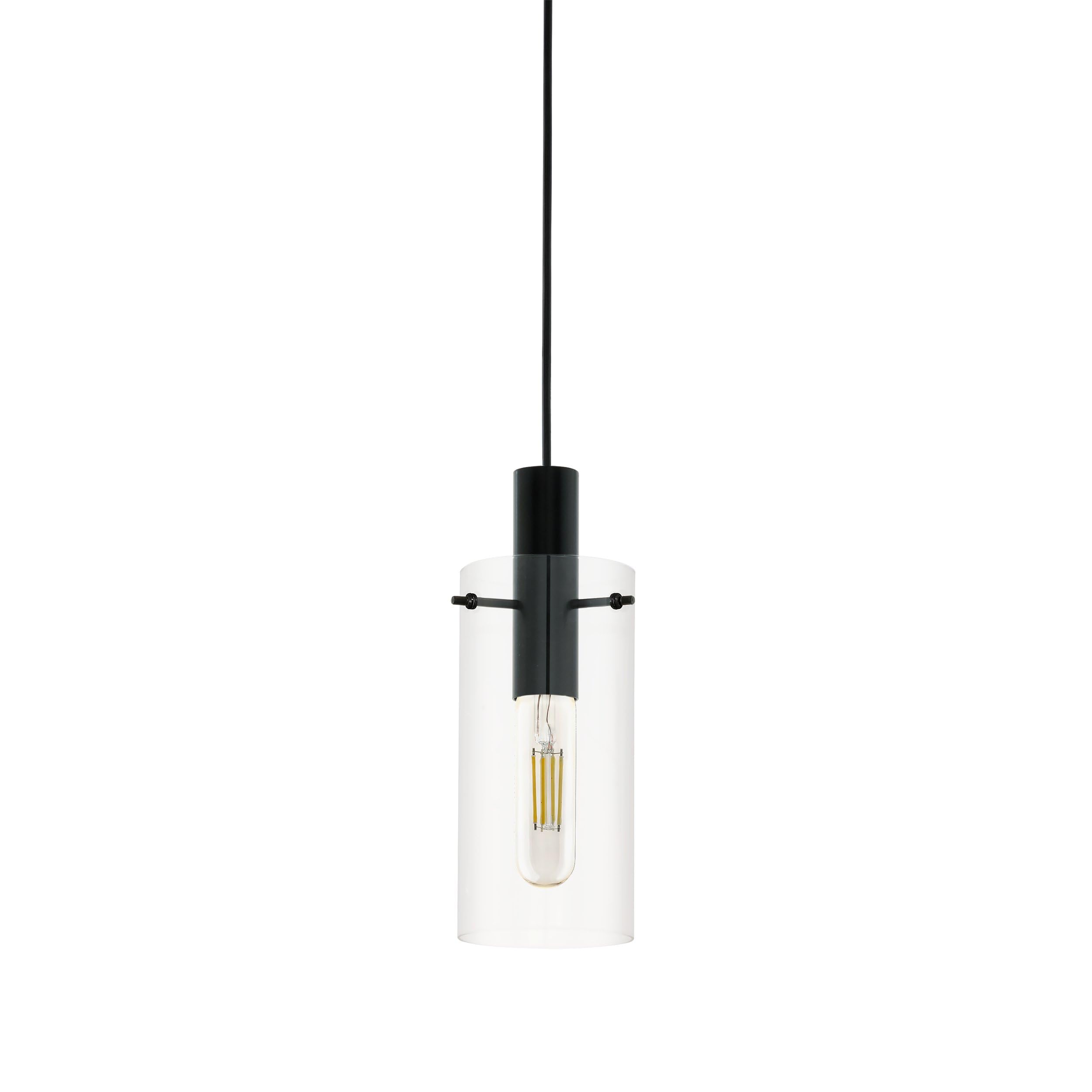eglo-montefino-pendelleuchte-1-flammig-h-ngelampe-schwarz-mit-klarglas-e27 image 5