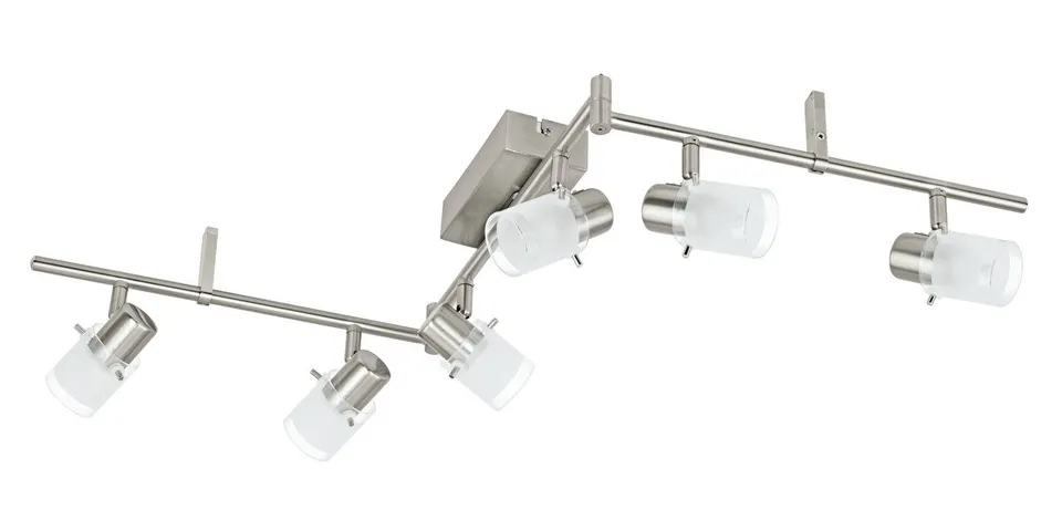 eglo-strahlerbalken-metall-transparent-mit-leuchtmittel image 1