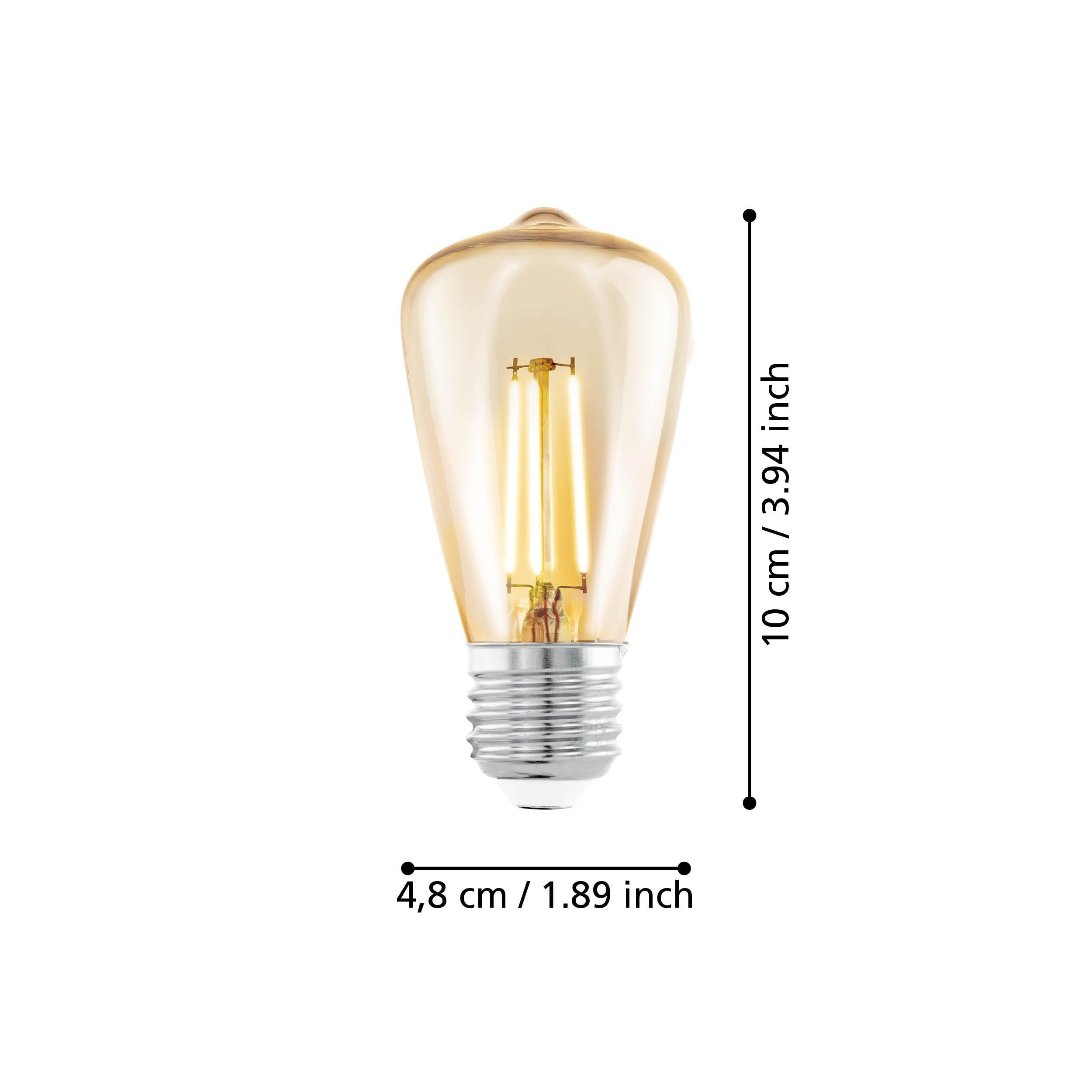 eglo-e27-led-vintage-gl-hbirne-st48-amber-4-watt-270-lumen-2200k image 3