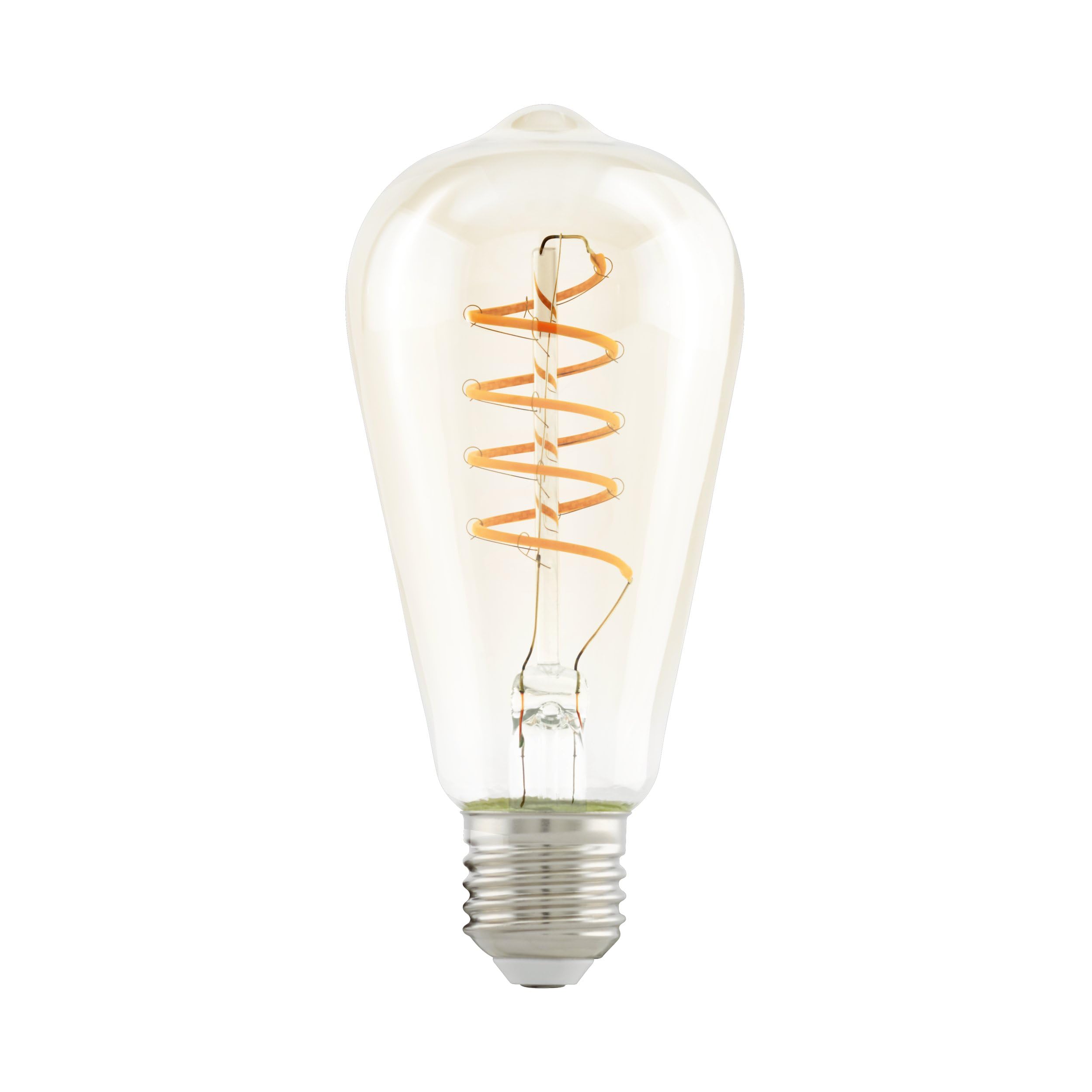 eglo-amber-vintage-e27-led-gl-hbirne-spiral-st64-4w-260lm-2200k image 1