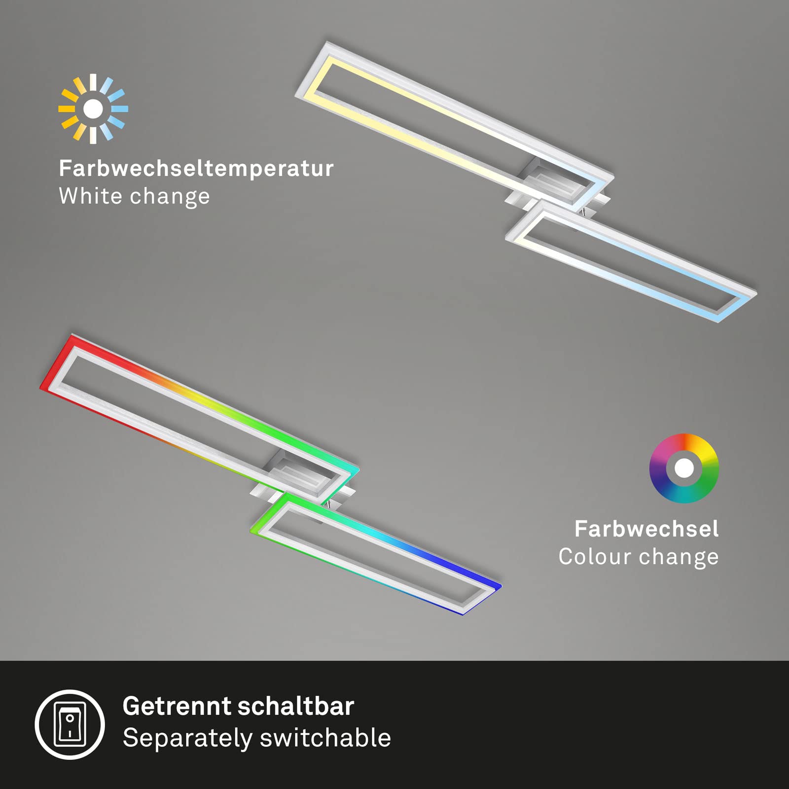 briloner-led-deckenleuchte-rgb-dimmbar-schwenkbar-mit-fernbedienung-chrom-alu-11 image 6
