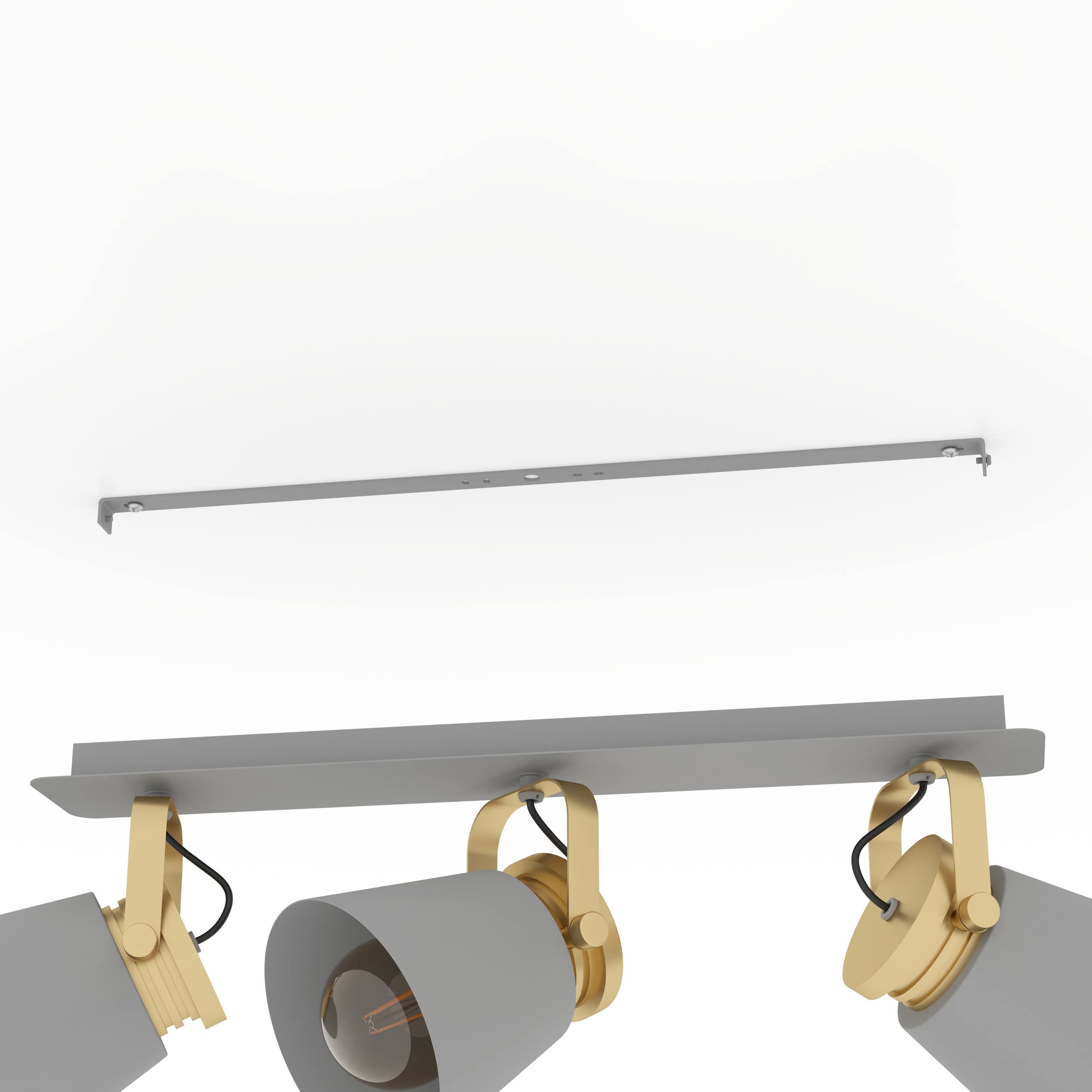eglo-twicken-3-flammiger-deckenstrahler-metall-grau-gold-e27 image 4