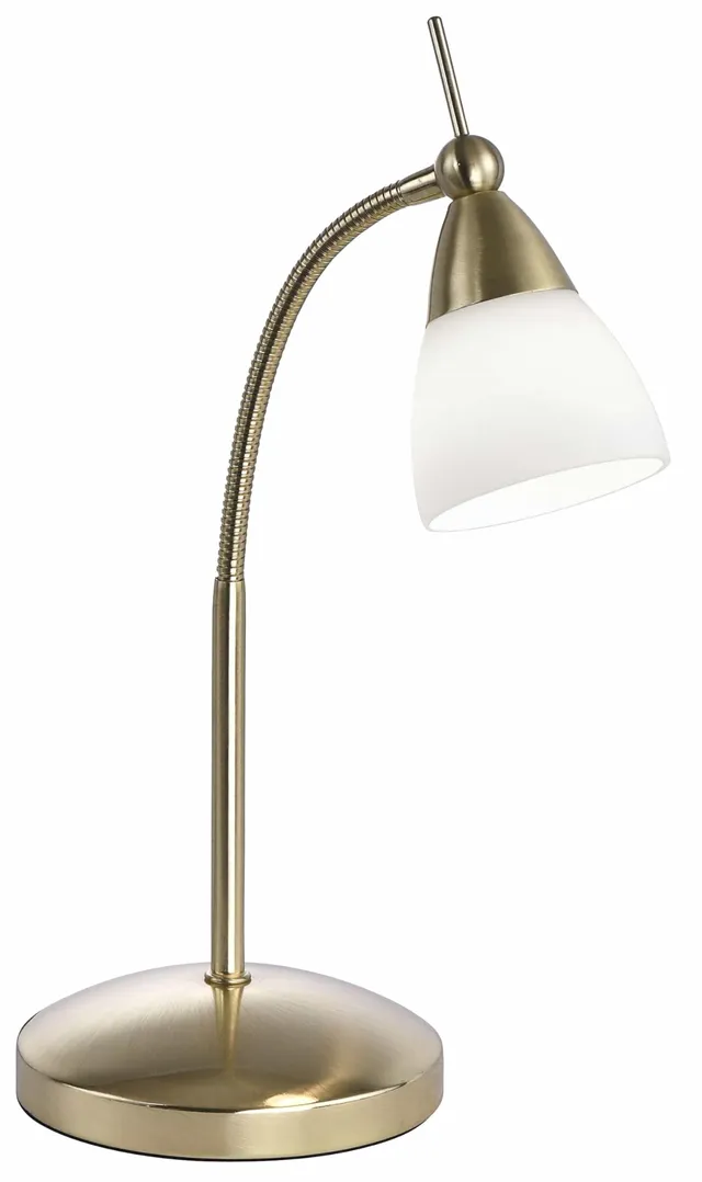 paul-neuhaus-touchdimmer-tischleuchte-g9-led-messing-matt-mit-flex-arm image 1