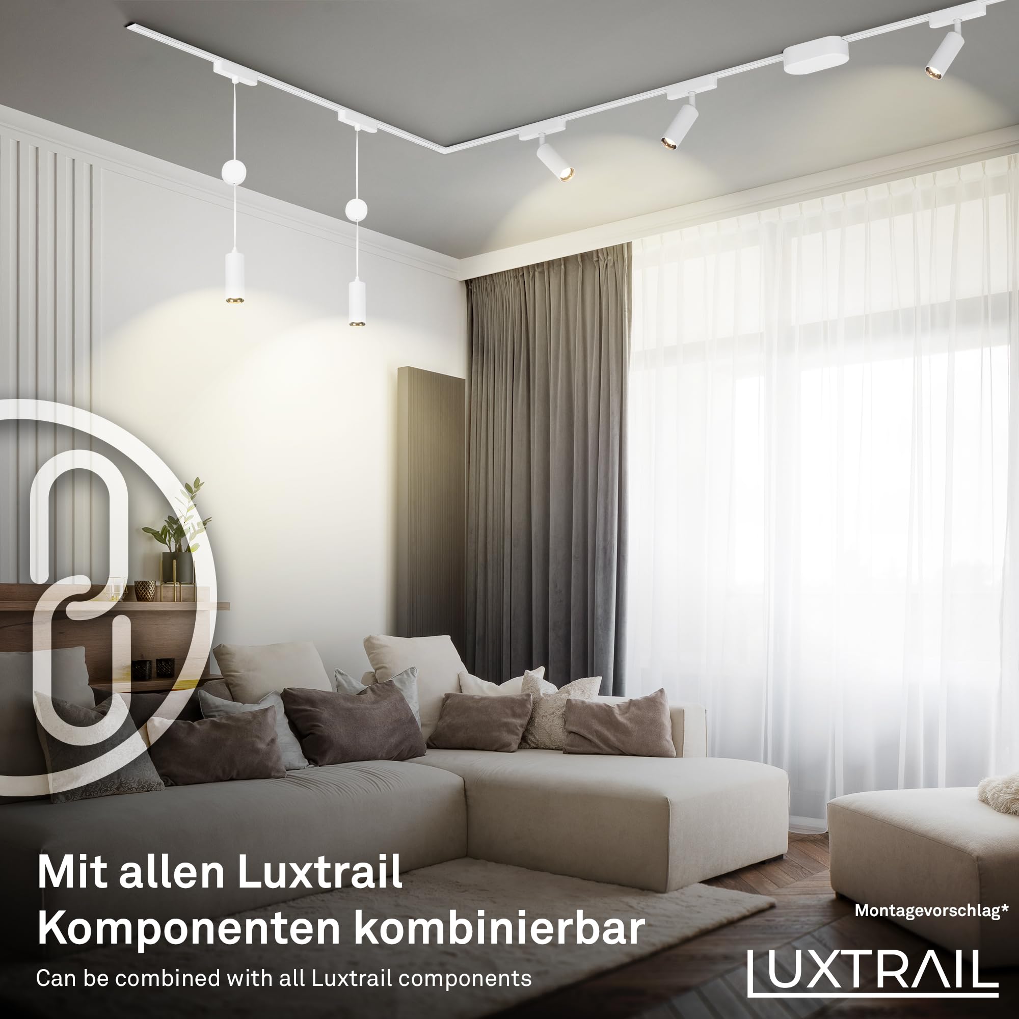 briloner-luxtrail-48v-schienensystem-komplettset-l-form-3m-wei image 2