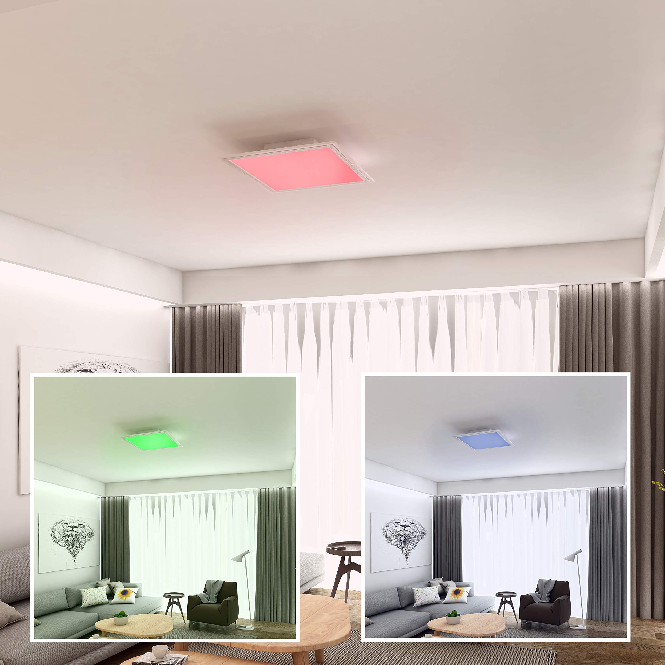briloner-led-decken-panel-quadratisch-29-5-cm-dimmbar-cct-app image 5