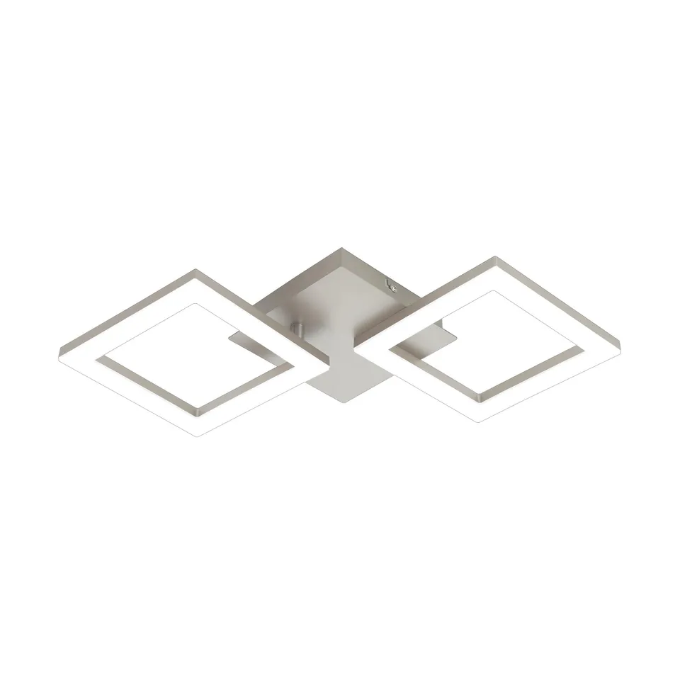 eglo-palmaves-2-led-deckenleuchte-2-flammig-47-cm-silber-wei image 1