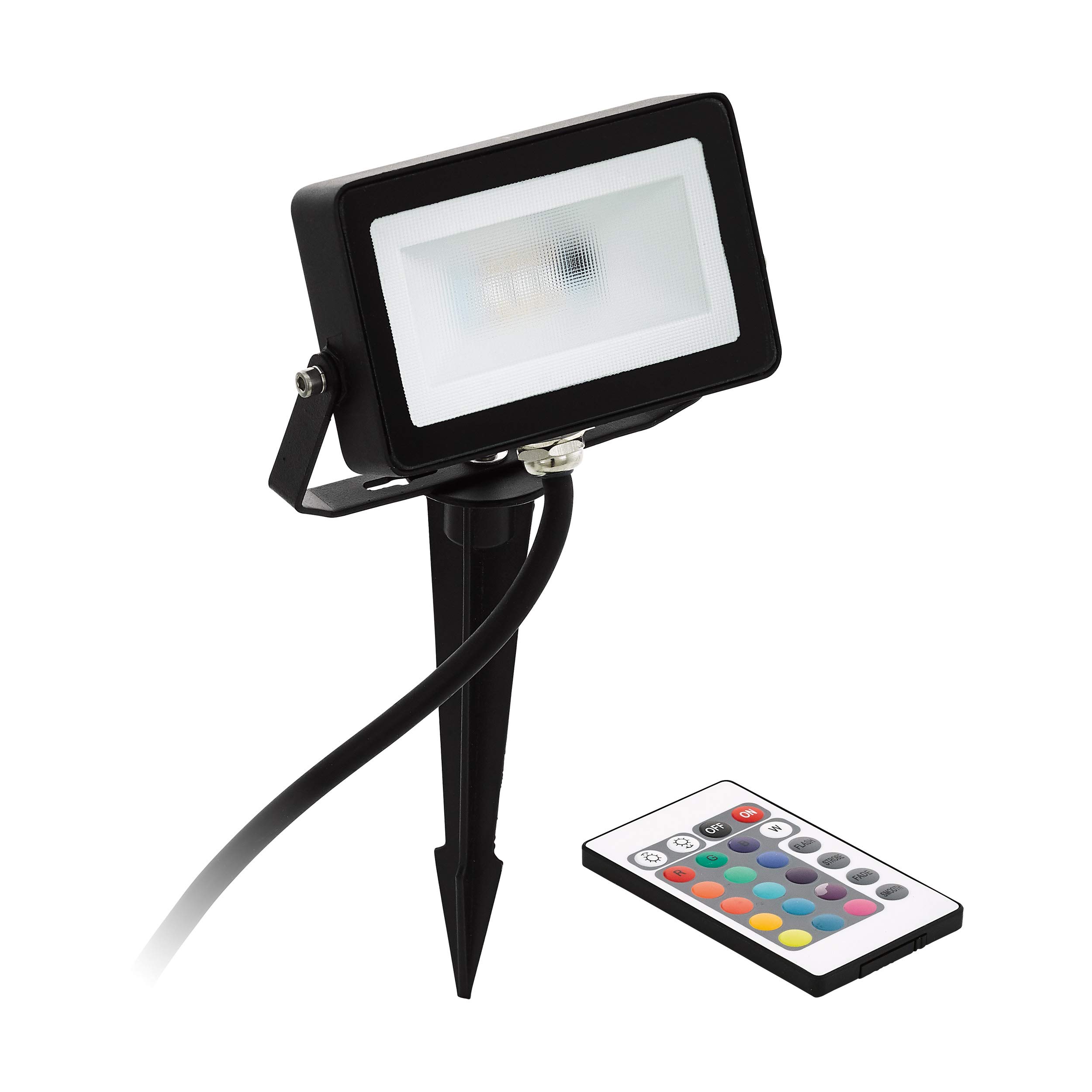eglo-faedo-4-led-rgb-au-en-strahler-mit-erdspie-und-fernbedienung image 1