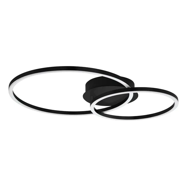 eglo-mottafollone-smart-home-led-deckenleuchte-zigbee-schwarz image 1
