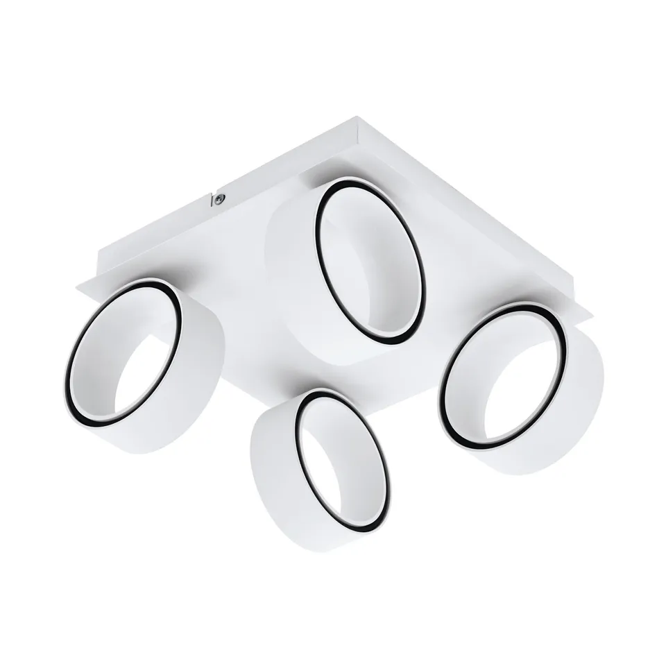 eglo-albariza-led-deckenspot-4-flammig-wei-25x25-cm-warmwei image 1
