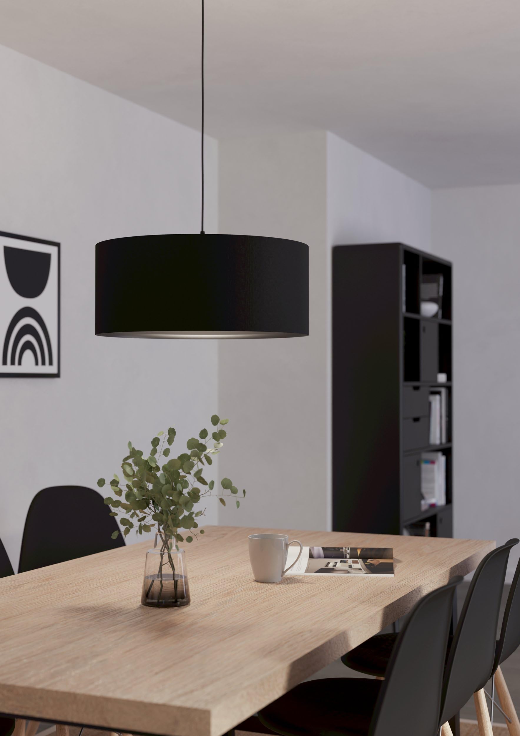 eglo-maserlo-1-pendelleuchte-e27-53-cm-schwarz-textil image 3