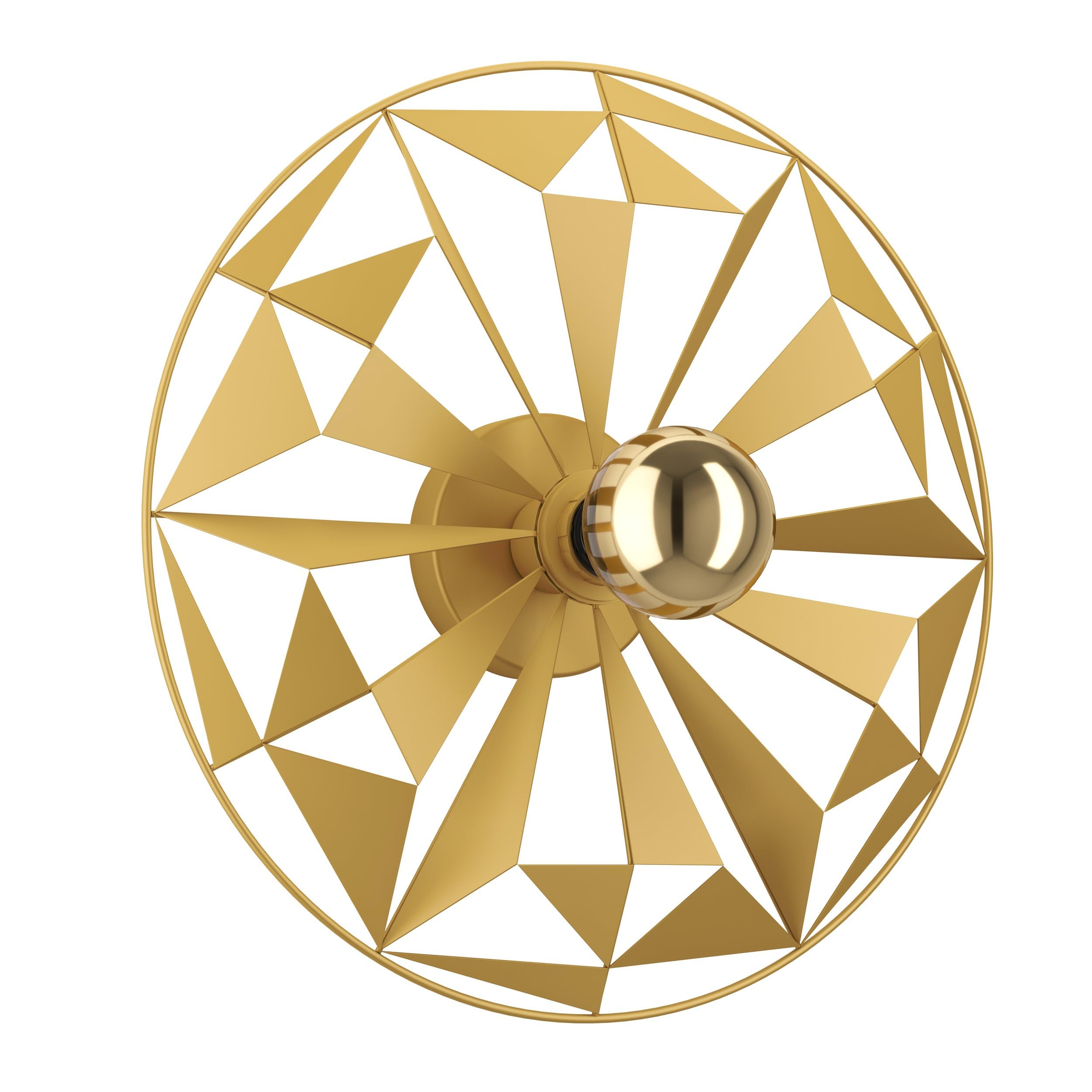 eglo-castanuelo-deckenleuchte-e27-42-5-cm-gold-stern-retro image 7