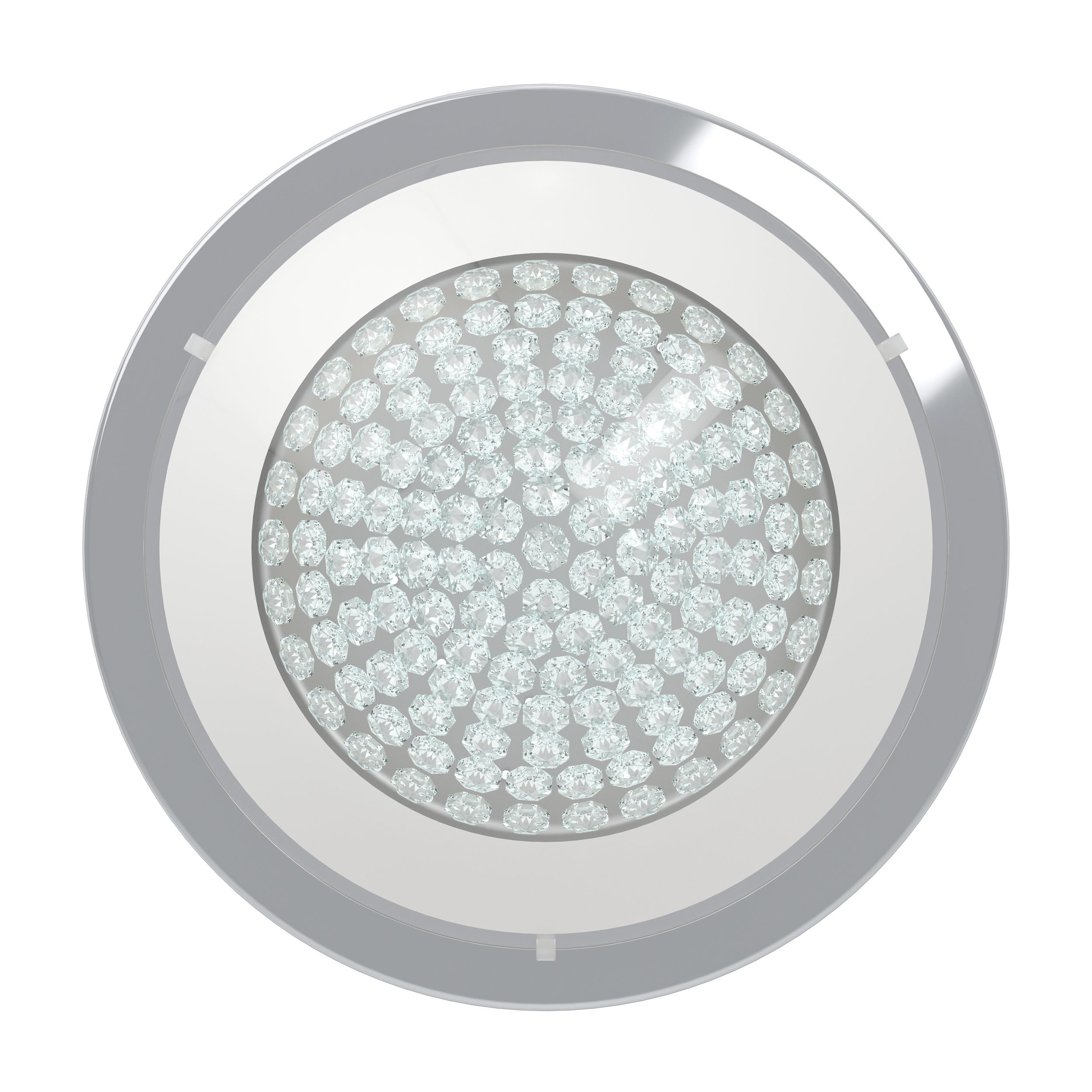 eglo-acolla-led-deckenleuchte-29-cm-chrom-wei-mit-kristall image 3