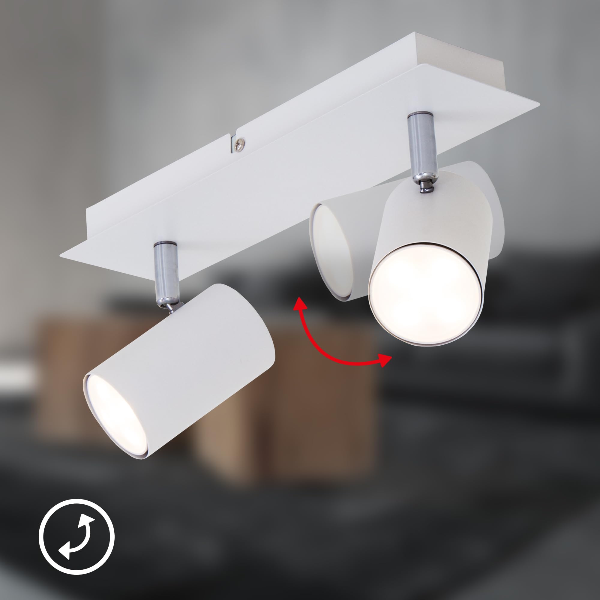 briloner-deckenlampe-2-flammig-schwenkbar-gu10-max-40-watt-29x8x12-3-cm-wei image 5