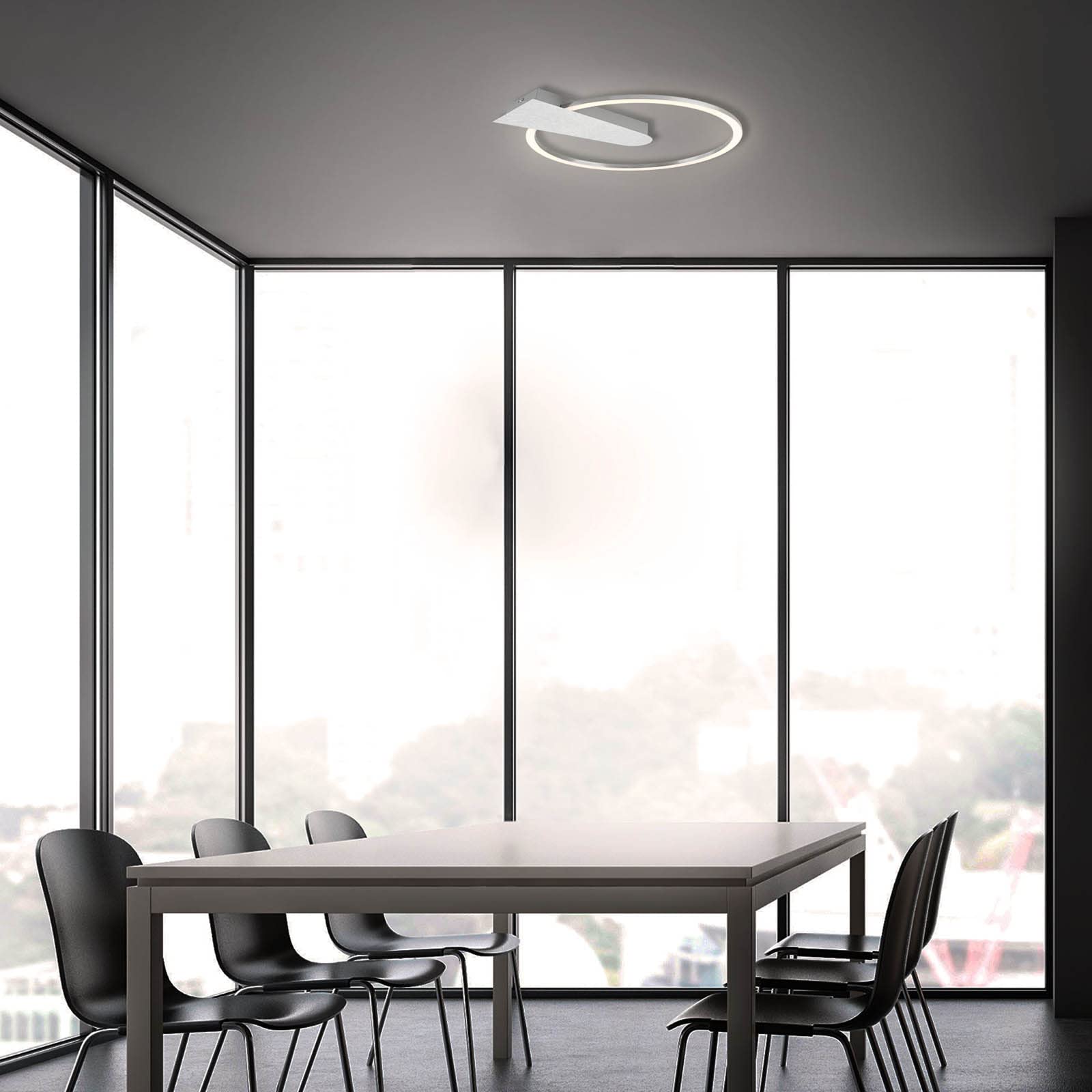 briloner-led-deckenleuchte-rund-29-5-cm-aluminium-12w-warmwei-3-stufen-dimmbar image 4