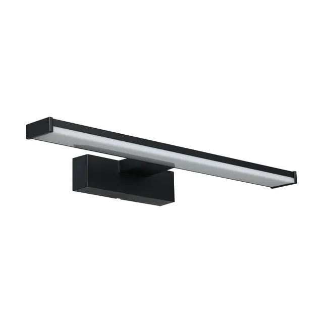 eglo-pandella-1-led-wandlampe-spiegel-bad-ip44-schwarz-wei-40-cm image 1
