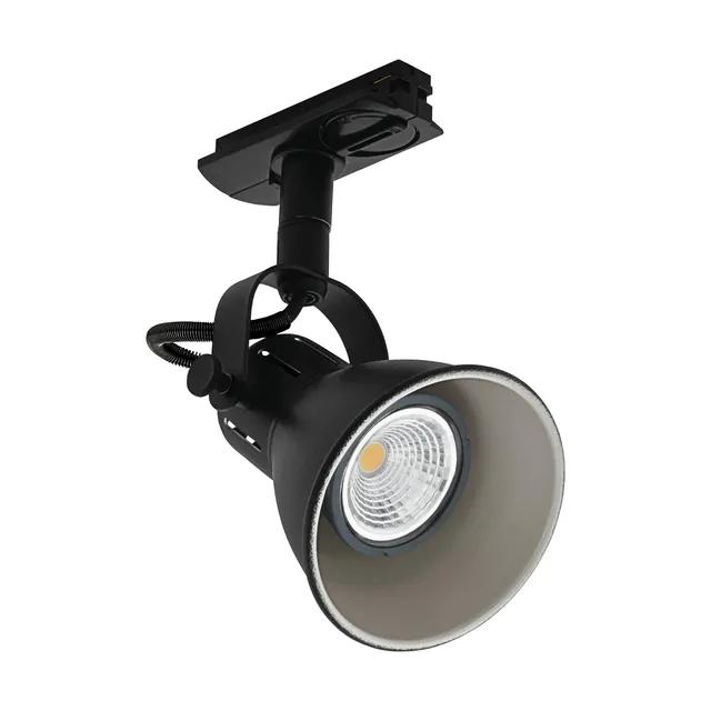 eglo-tb-seras-track-basic-spot-gu10-schwarz-schwenkbar image 1