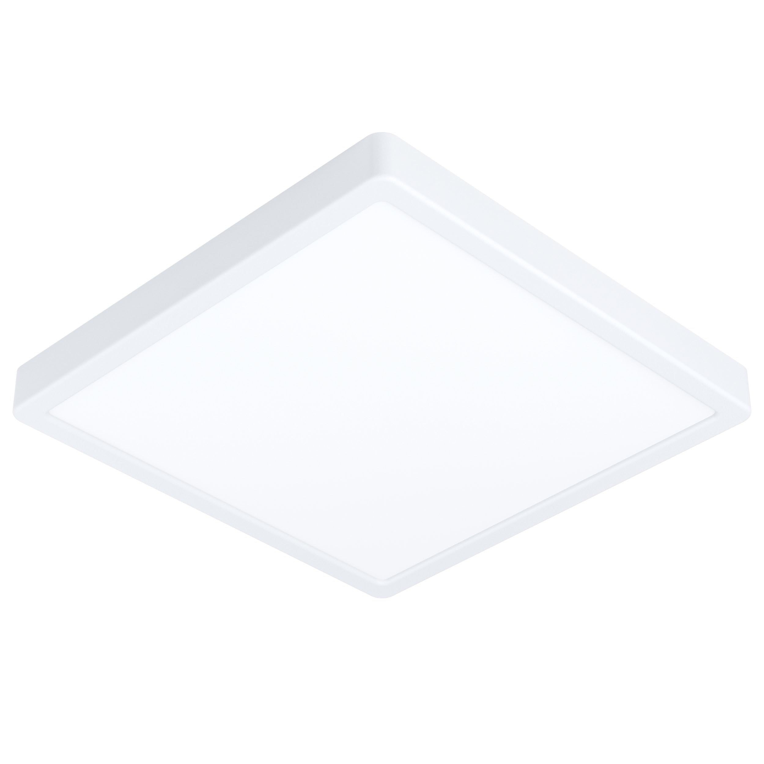 eglo-led-deckenleuchte-fueva-5-quadratisch-28-5-cm-wei-20w-2300lm-warmwei image 1
