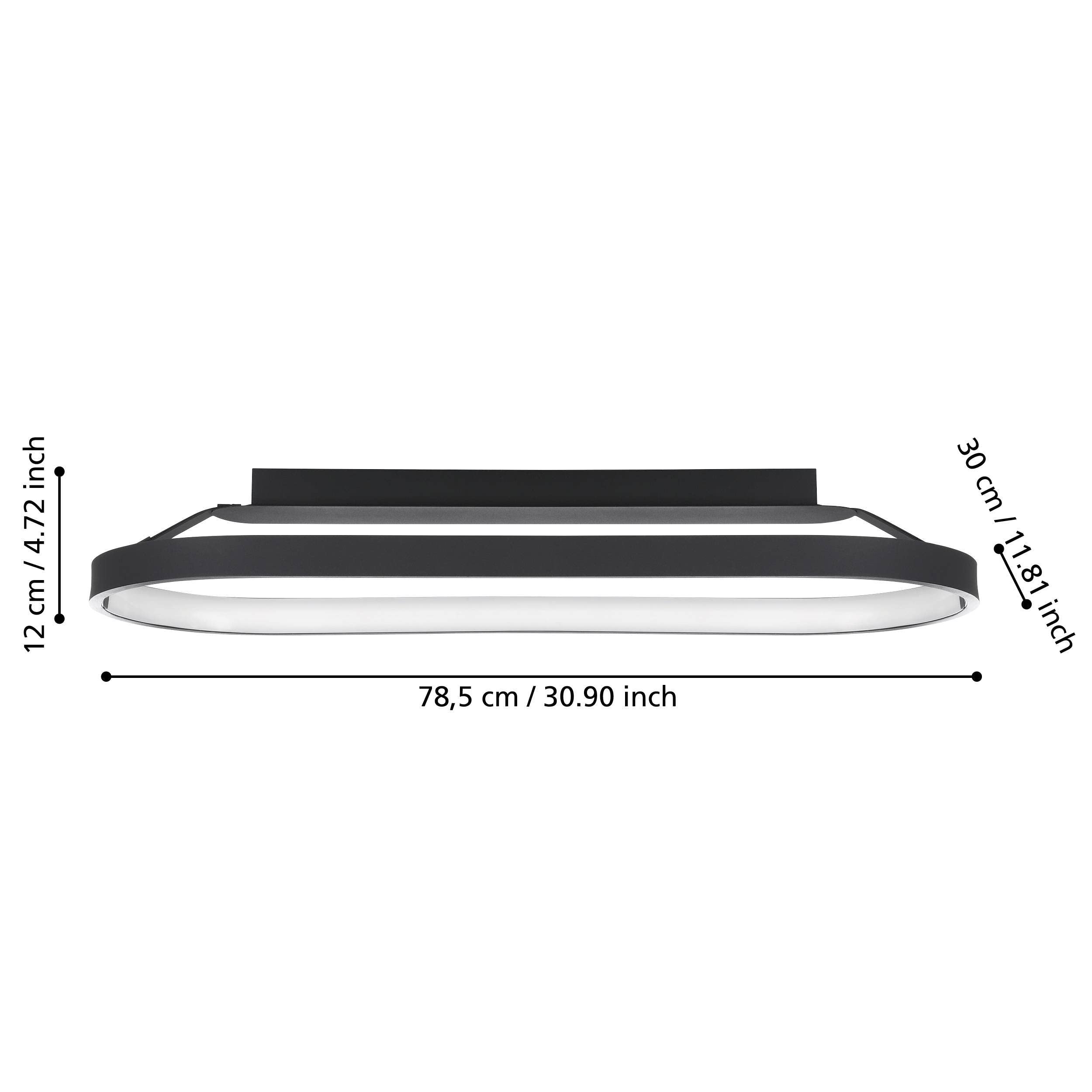 eglo-codriales-led-deckenleuchte-oval-79-cm-schwarz-dimmbar-4000-lm image 5