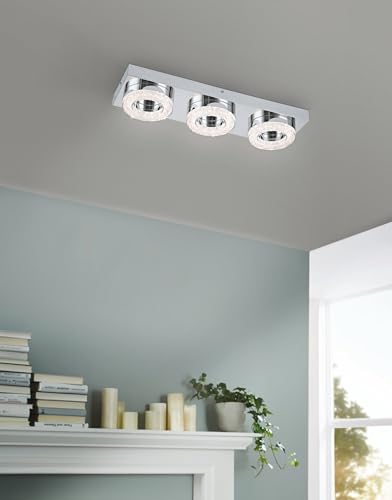 eglo-fradelo-led-deckenleuchte-3-flammig-chrom-kristall-46-cm image 6
