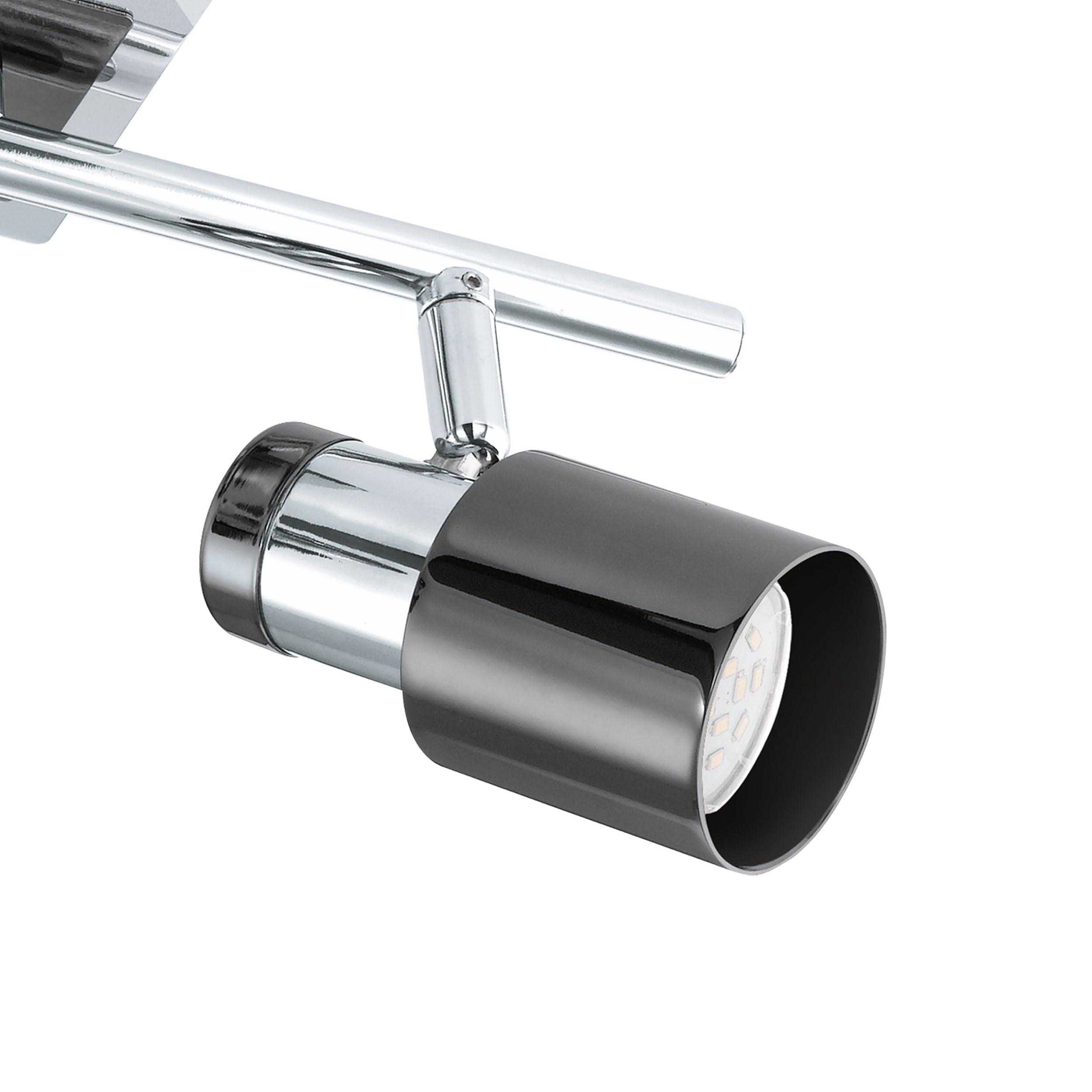 eglo-davida-1-deckenleuchte-2-flammig-deckenspot-chrom-nickel-nero-inkl-gu10-led image 4