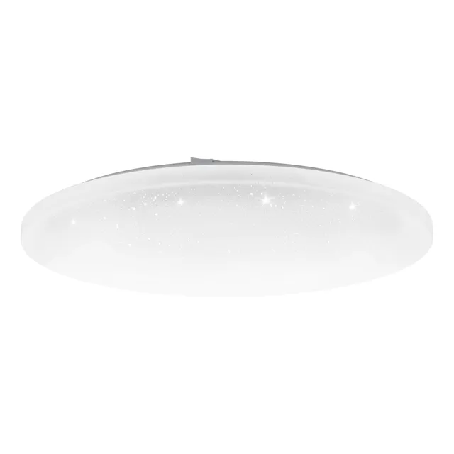 eglo-access-frania-a-led-deckenleuchte-rund-57-cm-wei-mit-kristall-effekt-und-fe image 1