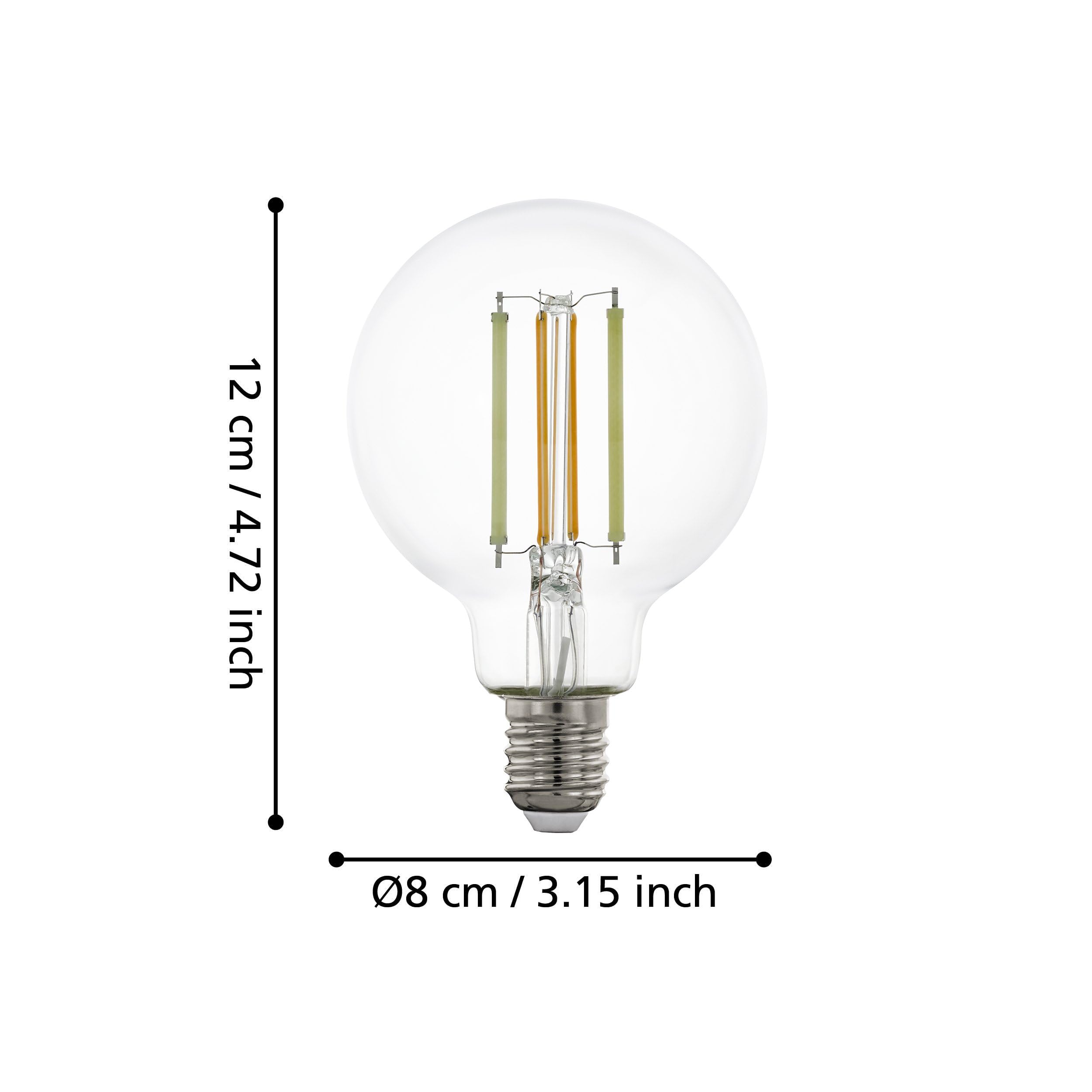 eglo-connect-z-smart-home-led-e27-g80-globe-matter-zigbee-dimmbar image 6