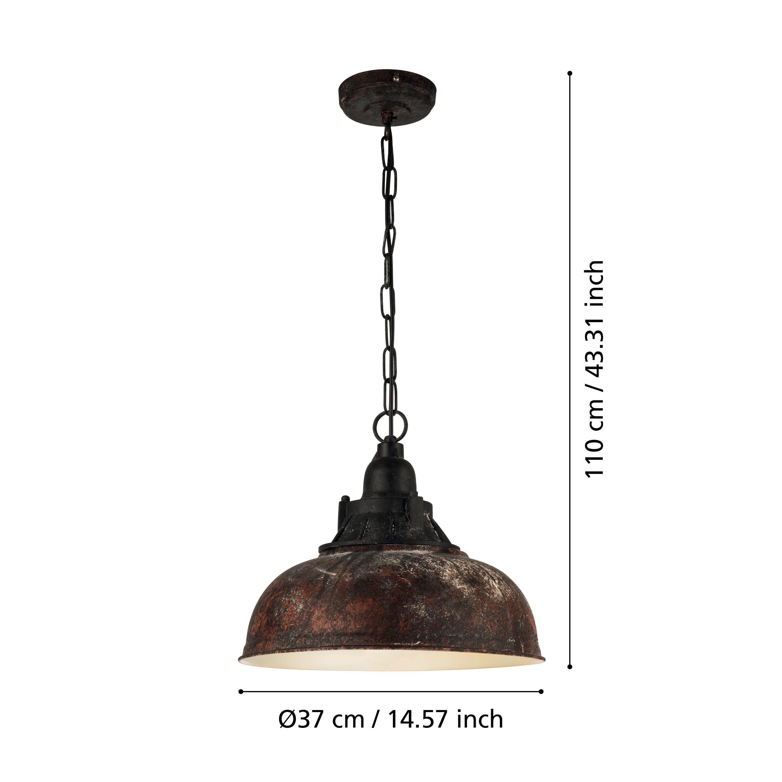 eglo-h-ngeleuchte-grantham-1-vintage-industrial-rostoptik-e27-37-cm image 2