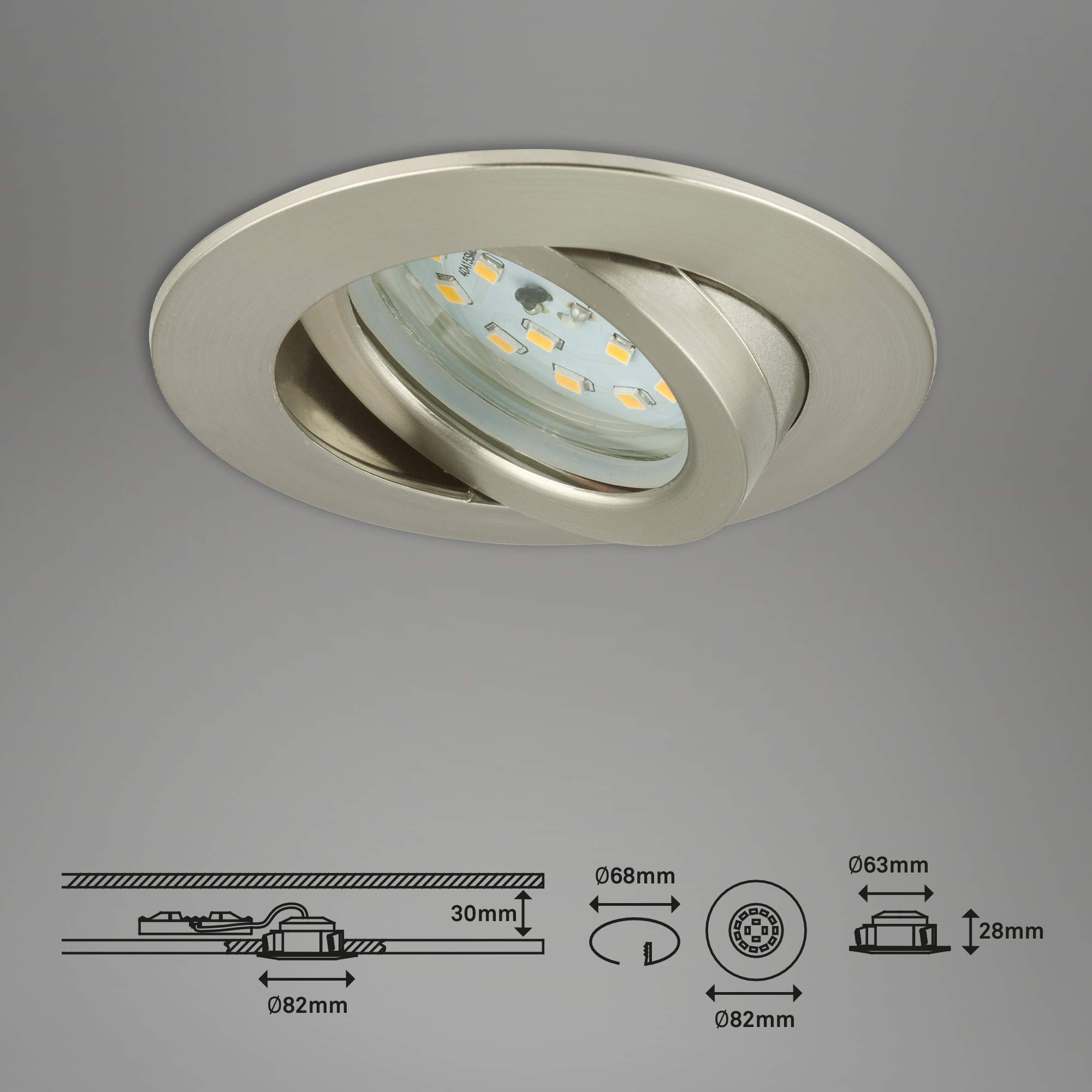 briloner-attach-led-einbauleuchten-3er-set-matt-nickel-5w-400lm image 4