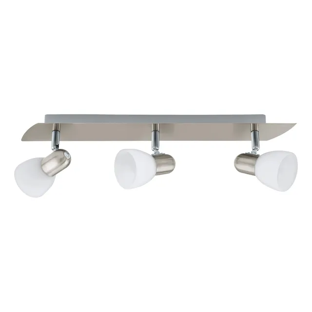 eglo-enea-deckenleuchte-3-flammig-nickel-matt-wei-e14-l-50-cm image 1