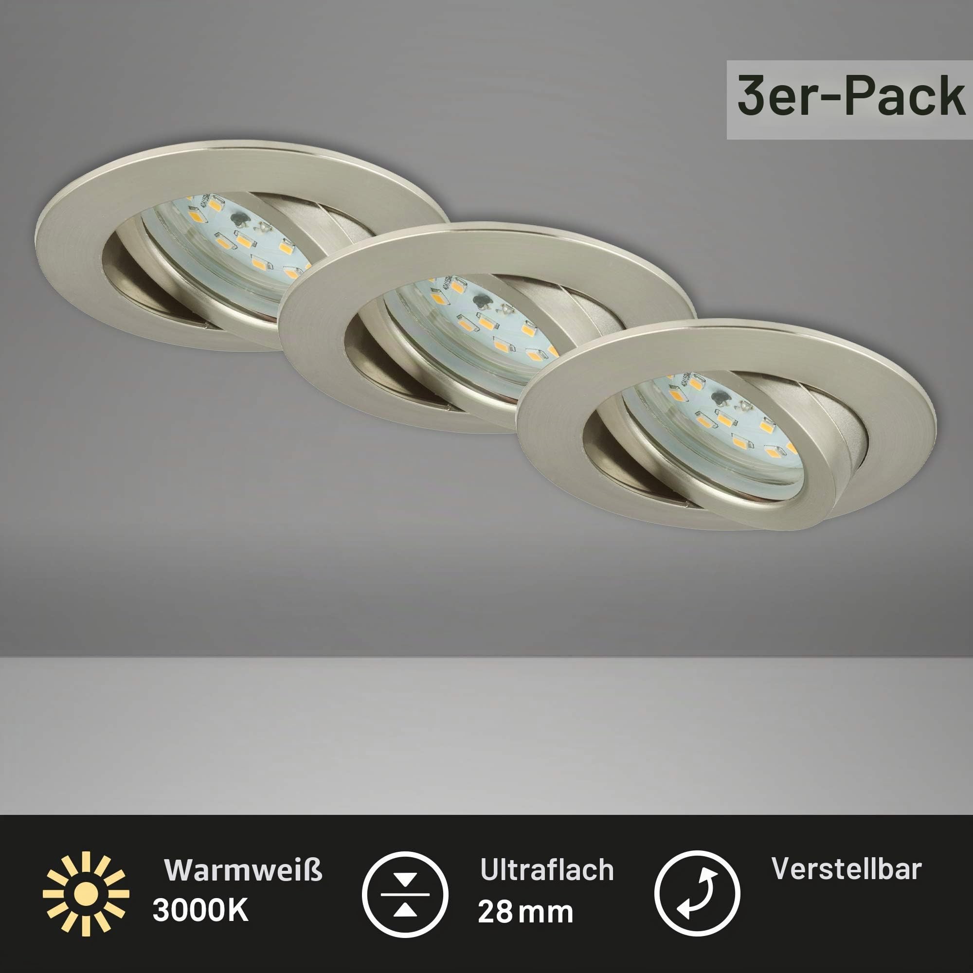 briloner-attach-led-einbauleuchten-3er-set-matt-nickel-5w-400lm image 2