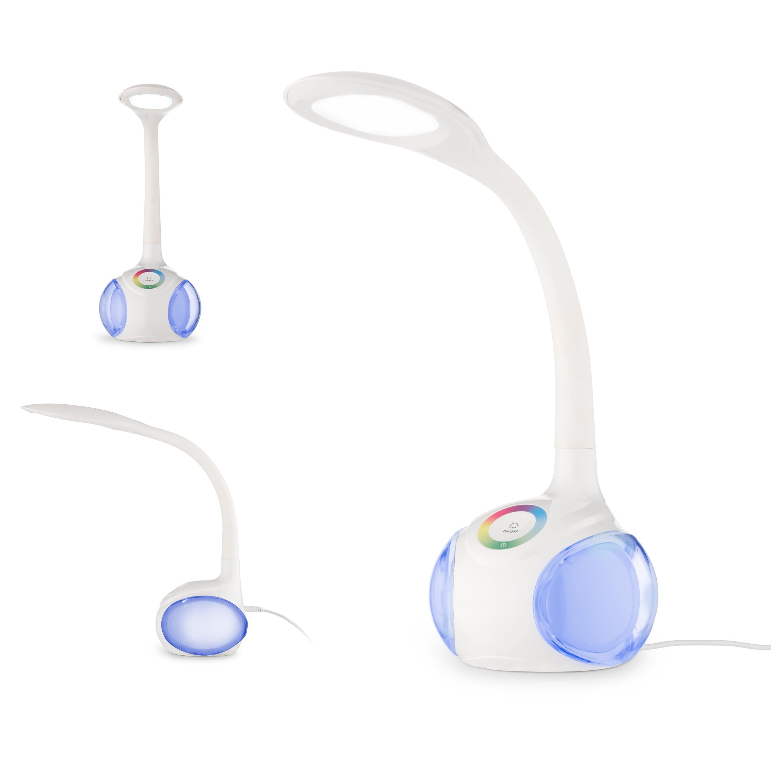 eglo-arcones-led-tischlampe-touch-dimmbar-rgb-fu-wei image 1
