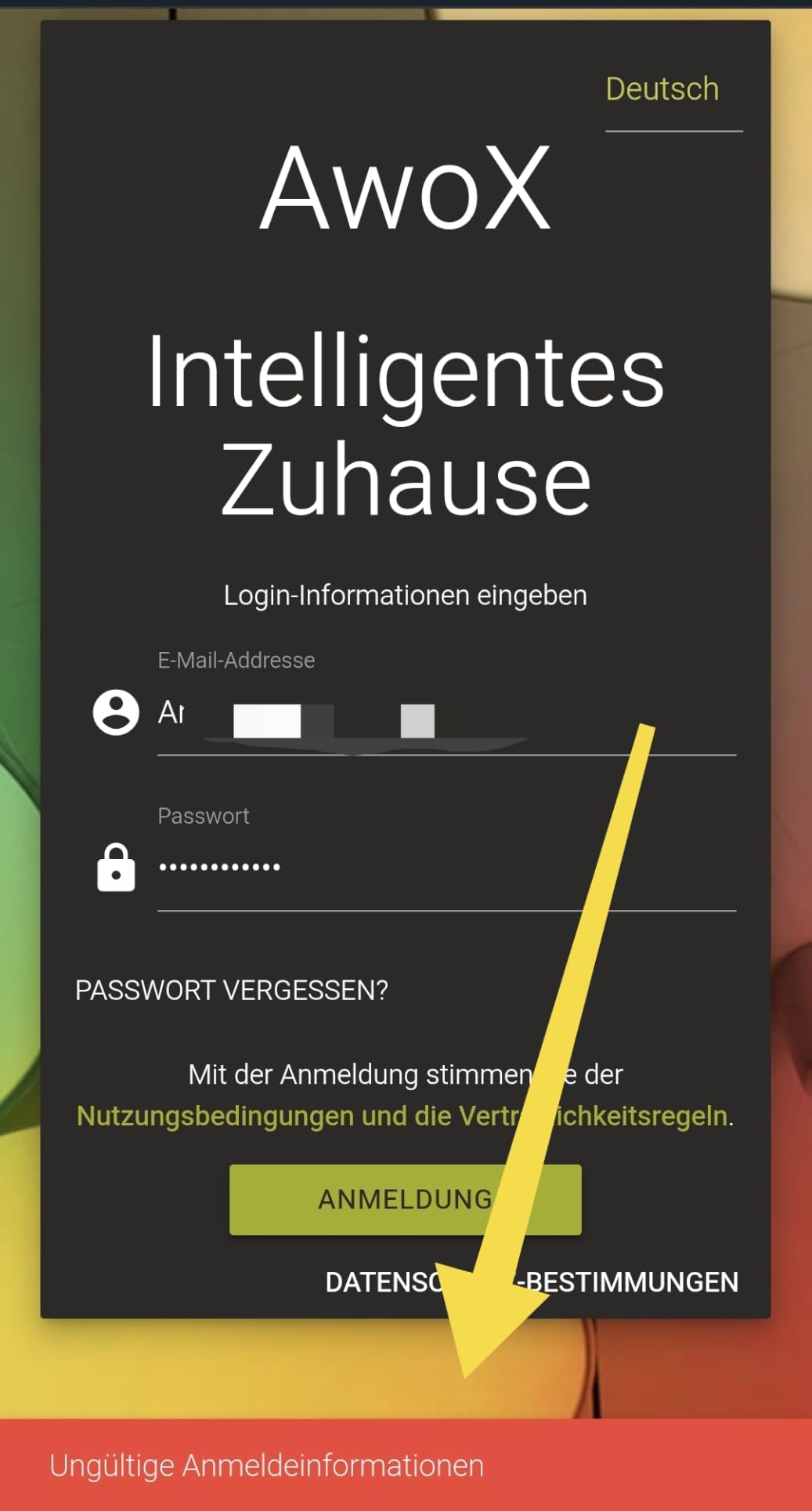 App-Steuerung top