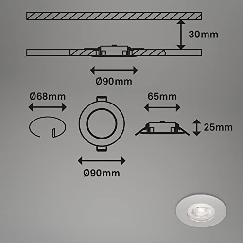 briloner-4er-set-led-einbauleuchten-ip44-90-mm-dimmbar-warmwei image 8