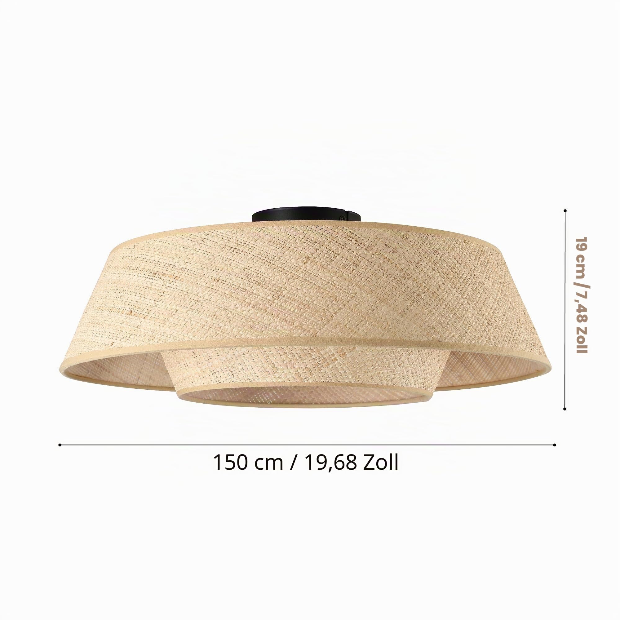 eglo-marford-deckenleuchte-boho-japandi-korbgeflecht-e27-50cm image 3