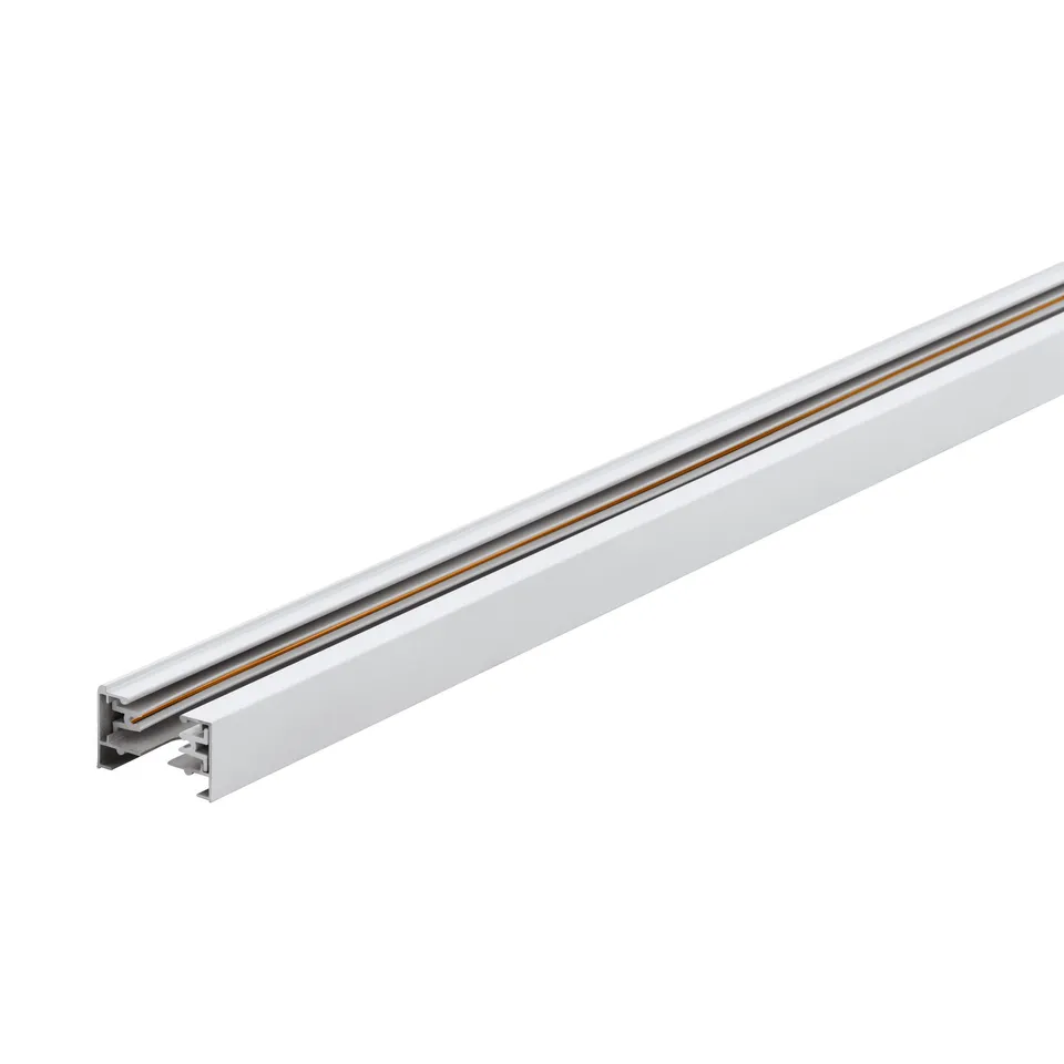 eglo-track-basic-tb-track-s-schienen-profil-100-cm-wei-mit-einspeisung image 1