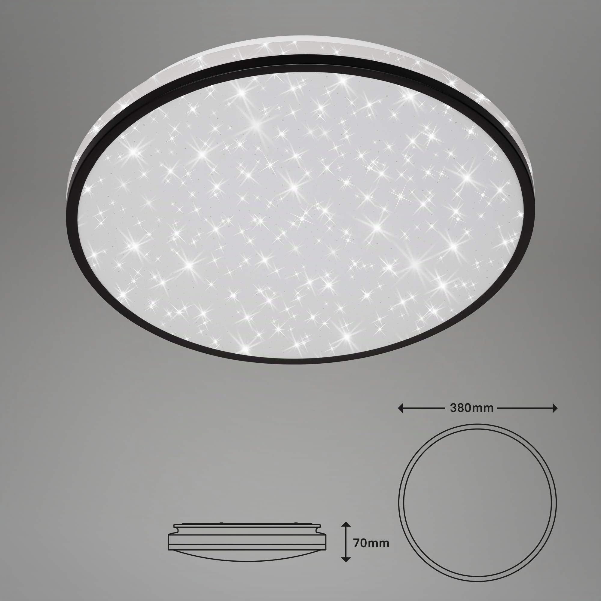 briloner-led-deckenleuchte-38cm-sternenhimmel-24w-2200lm-wei-schwarz image 7