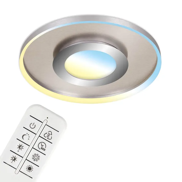 briloner-led-deckenlampe-mit-fernbedienung-49-5-cm-matt-nickel image 1