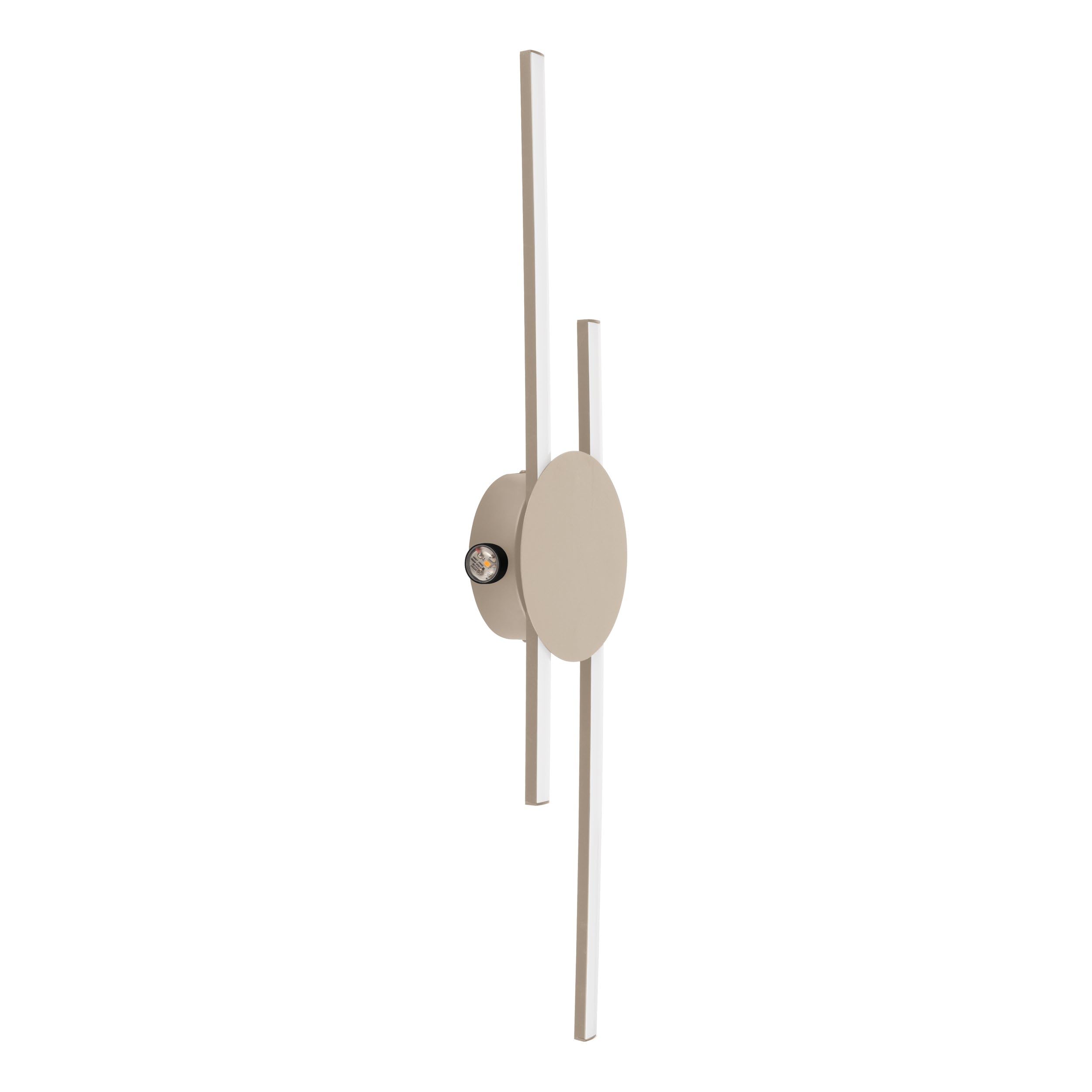eglo-venticello-led-wandleuchte-stabform-75-cm-sandfarben-warmwei image 1