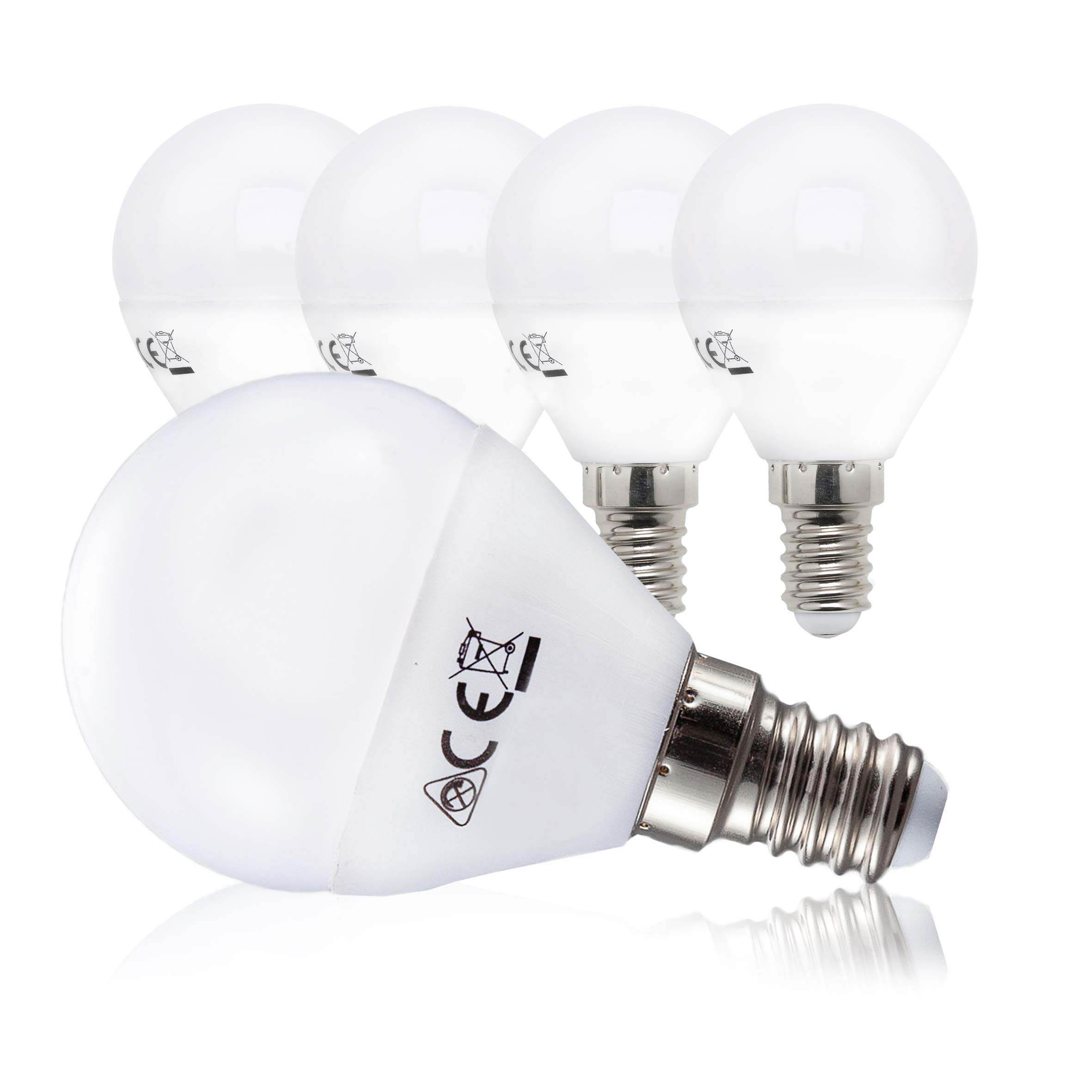 briloner-b-k-licht-led-lampen-5er-set-e14-4-9w-470lm-warmwei image 1
