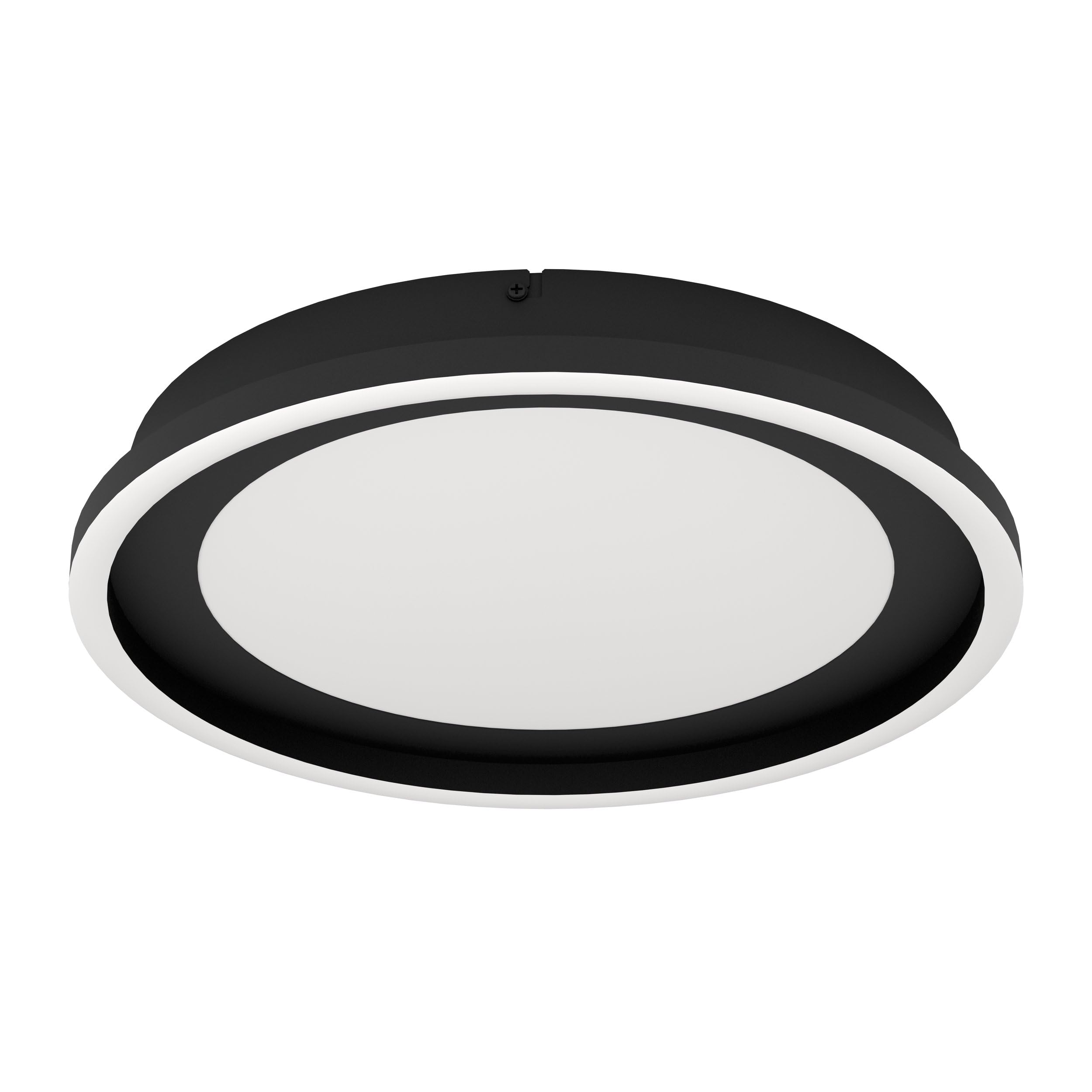 eglo-calagrano-led-deckenleuchte-rund-38-cm-schwarz-dimmbar-mit-fernbedienung image 1