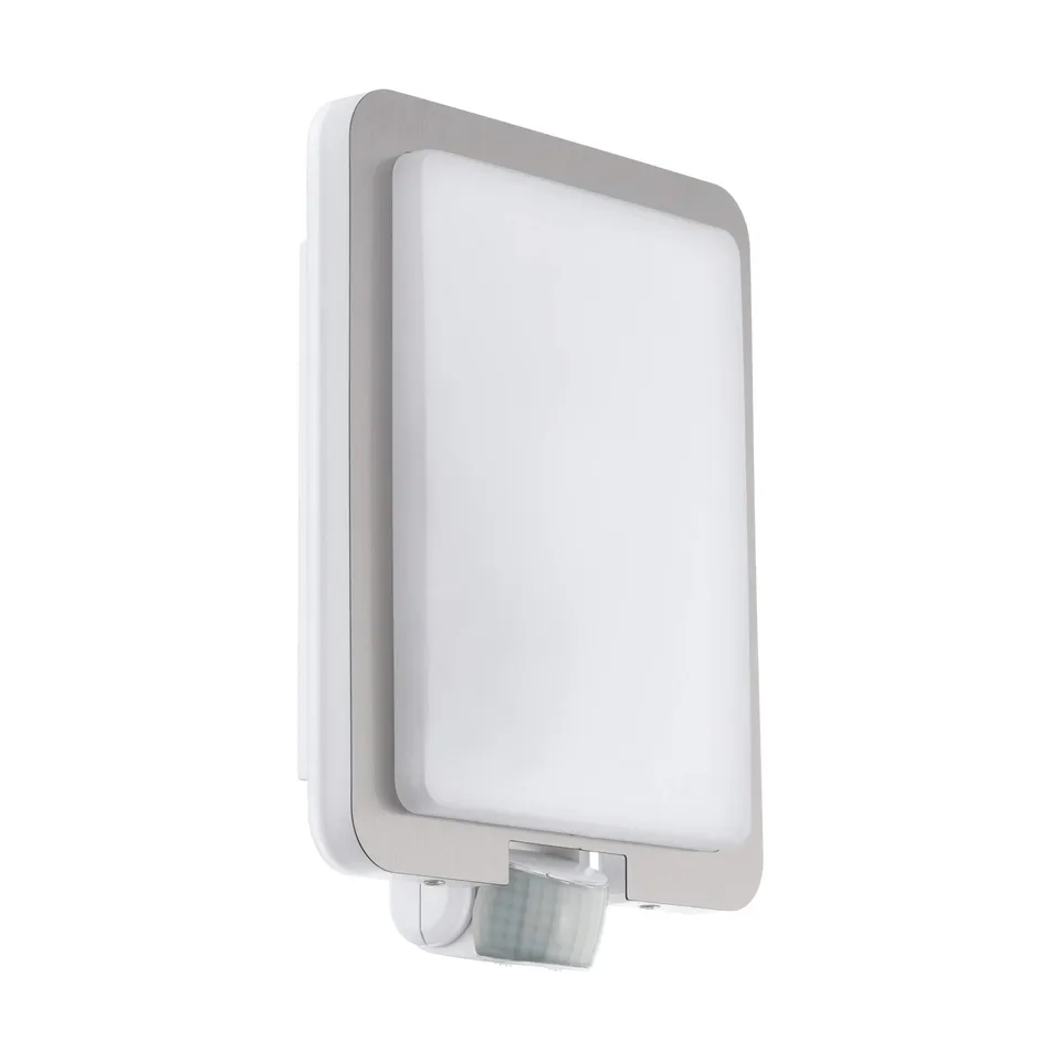 eglo-mussotto-au-en-wandleuchte-mit-bewegungsmelder-sensor-ip44-silber-wei-e27 image 1