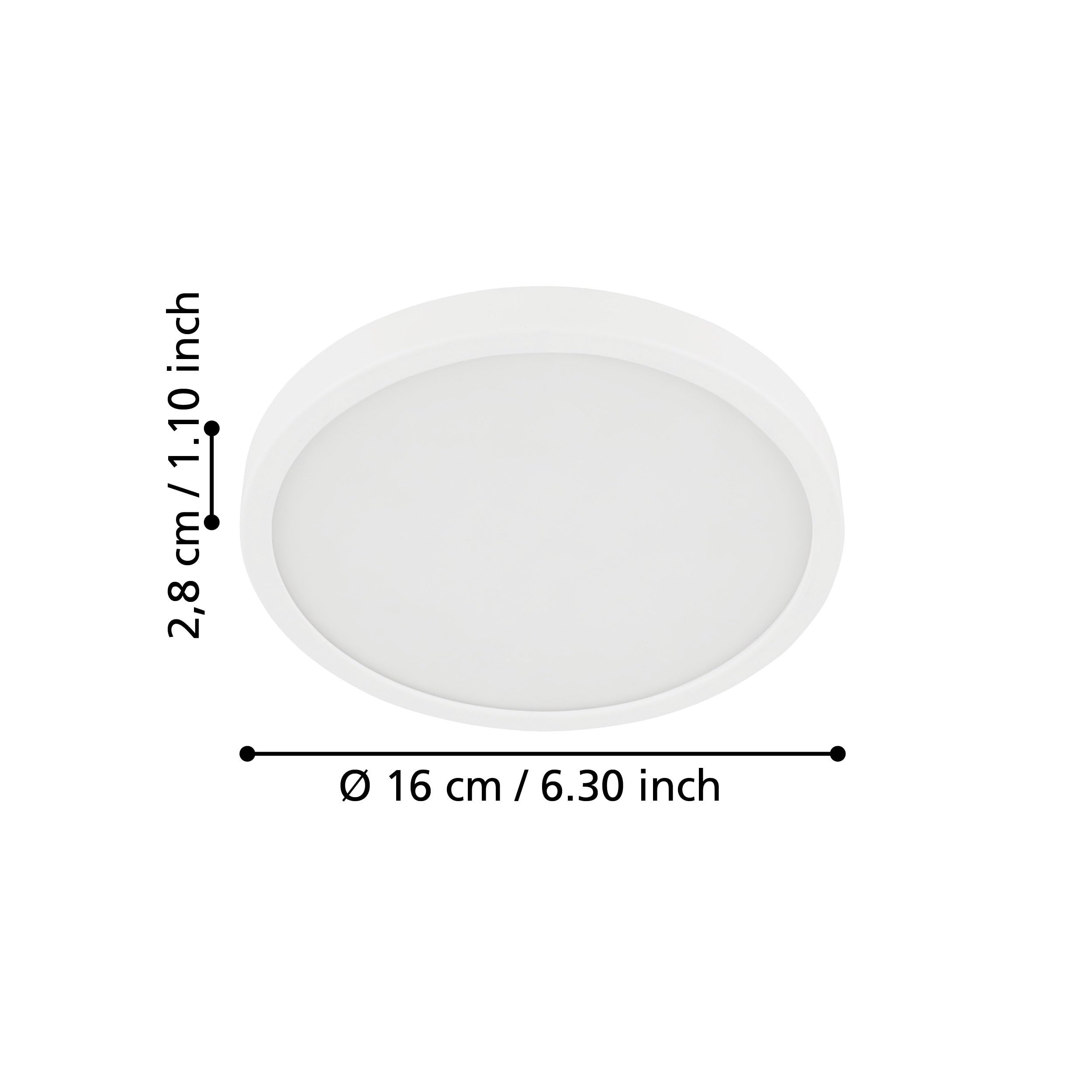 eglo-fueva-5-led-deckenleuchte-rund-16-cm-10-5-w-1200-lm-3000-k-warmwei-wei image 5
