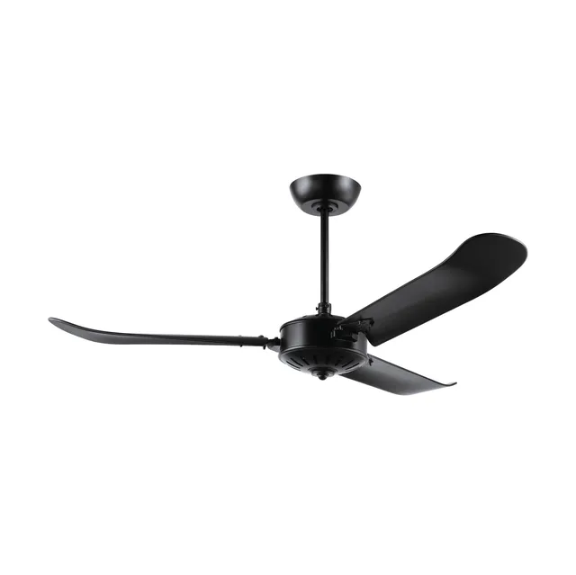 eglo-hoi-an-deckenventilator-137-cm-3-fl-gel-ventilator-schwarz-matt-mit-fernbed image 1