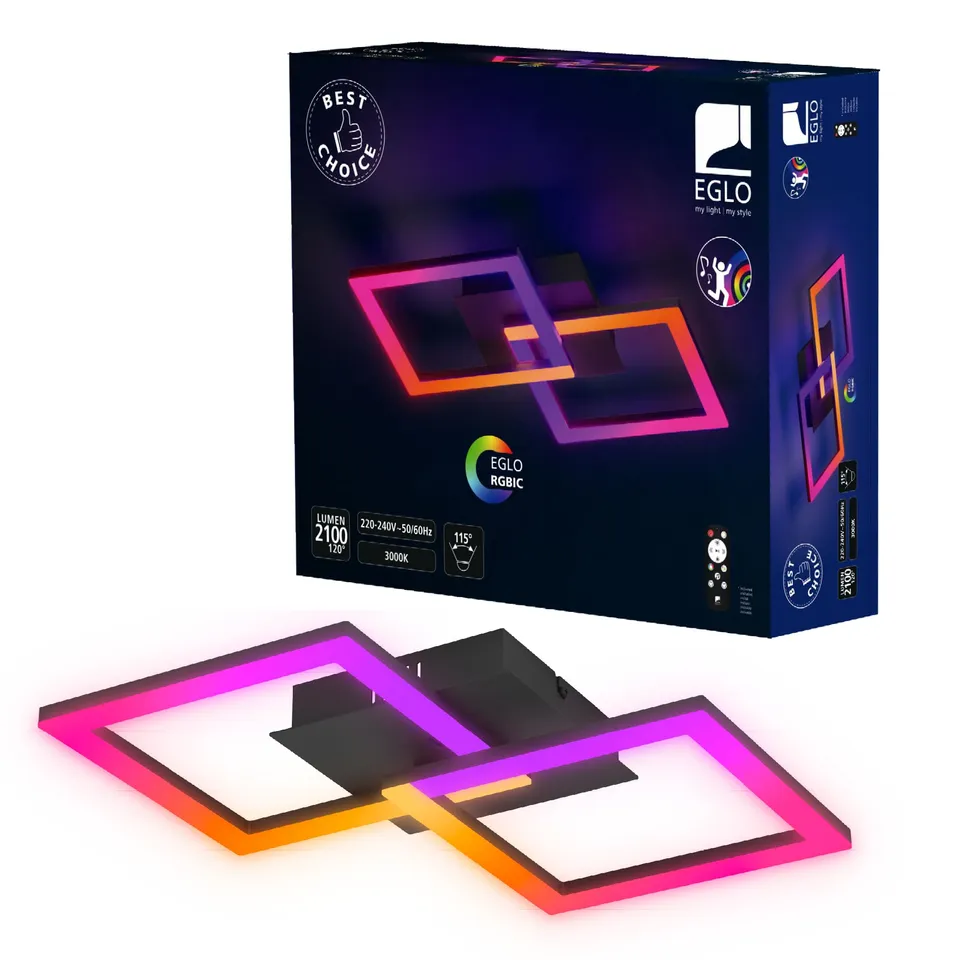 eglo-rgbic-led-deckenleuchte-gaming-deckenlampe-schwarz-52-5-cm image 1