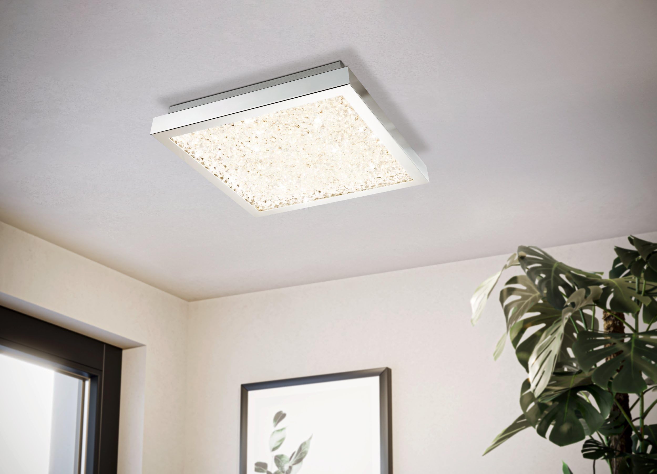 eglo-cardito-led-kristall-deckenlampe-32cm-neutralwei-16w-1700-lumen image 2
