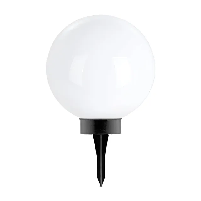 eglo-puglia-led-solar-kugel-gartenlampe-25-cm-schwarz-wei image 1