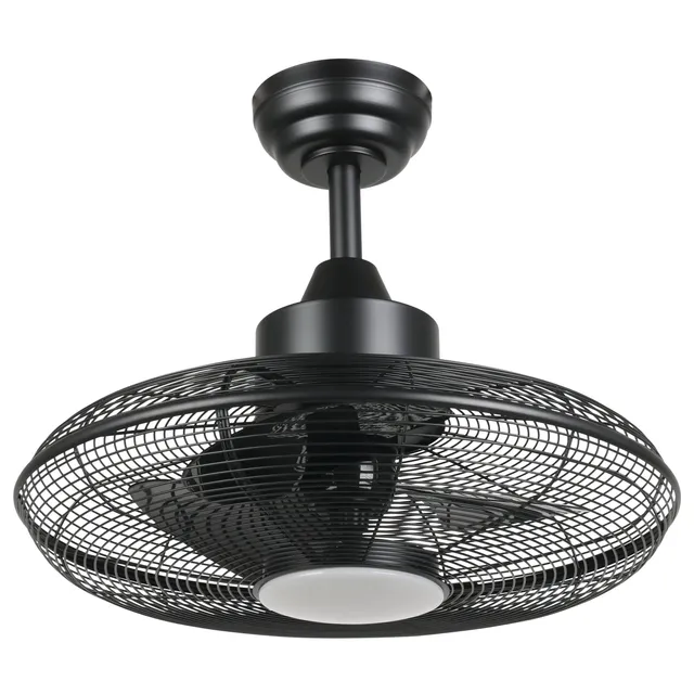 eglo-igeldo-deckenventilator-mit-beleuchtung-53-cm-schwarz-matt-ac-motor image 1
